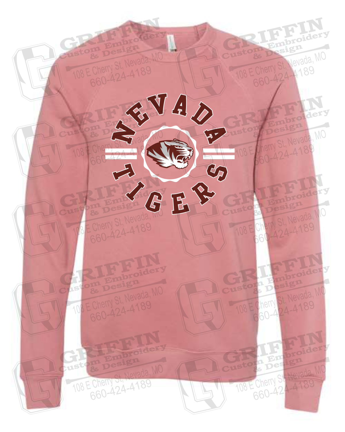 Sponge Fleece Sweatshirt - Nevada Tigers 22-Z