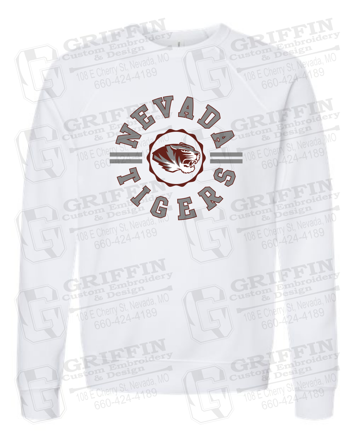 Sponge Fleece Sweatshirt - Nevada Tigers 22-Z
