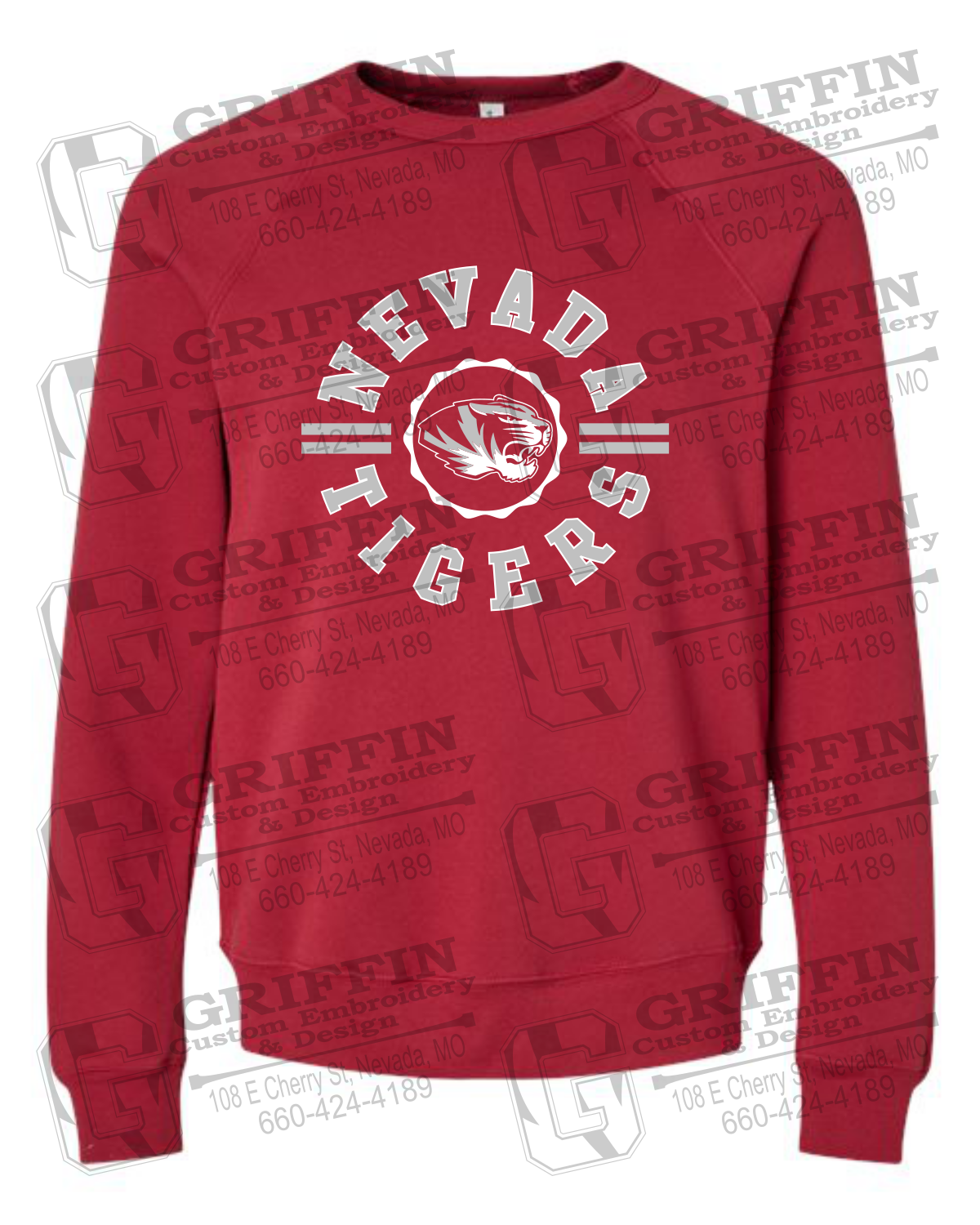 Sponge Fleece Sweatshirt - Nevada Tigers 22-Z