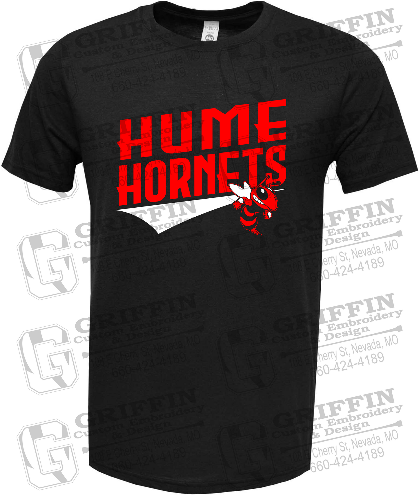 Hume Hornets 23-A Short Sleeve T-Shirt