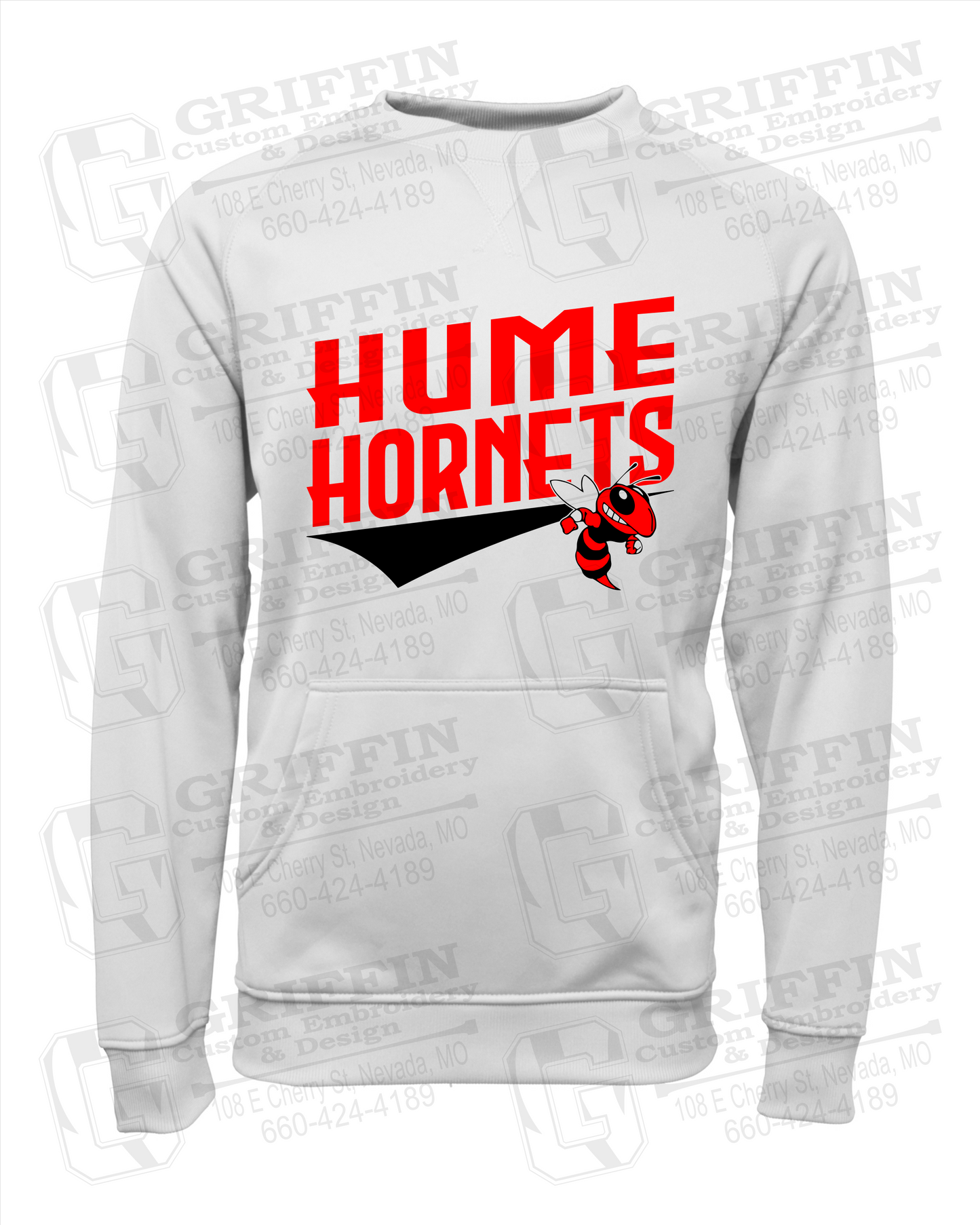 Hume Hornets 23-A Youth Sweatshirt