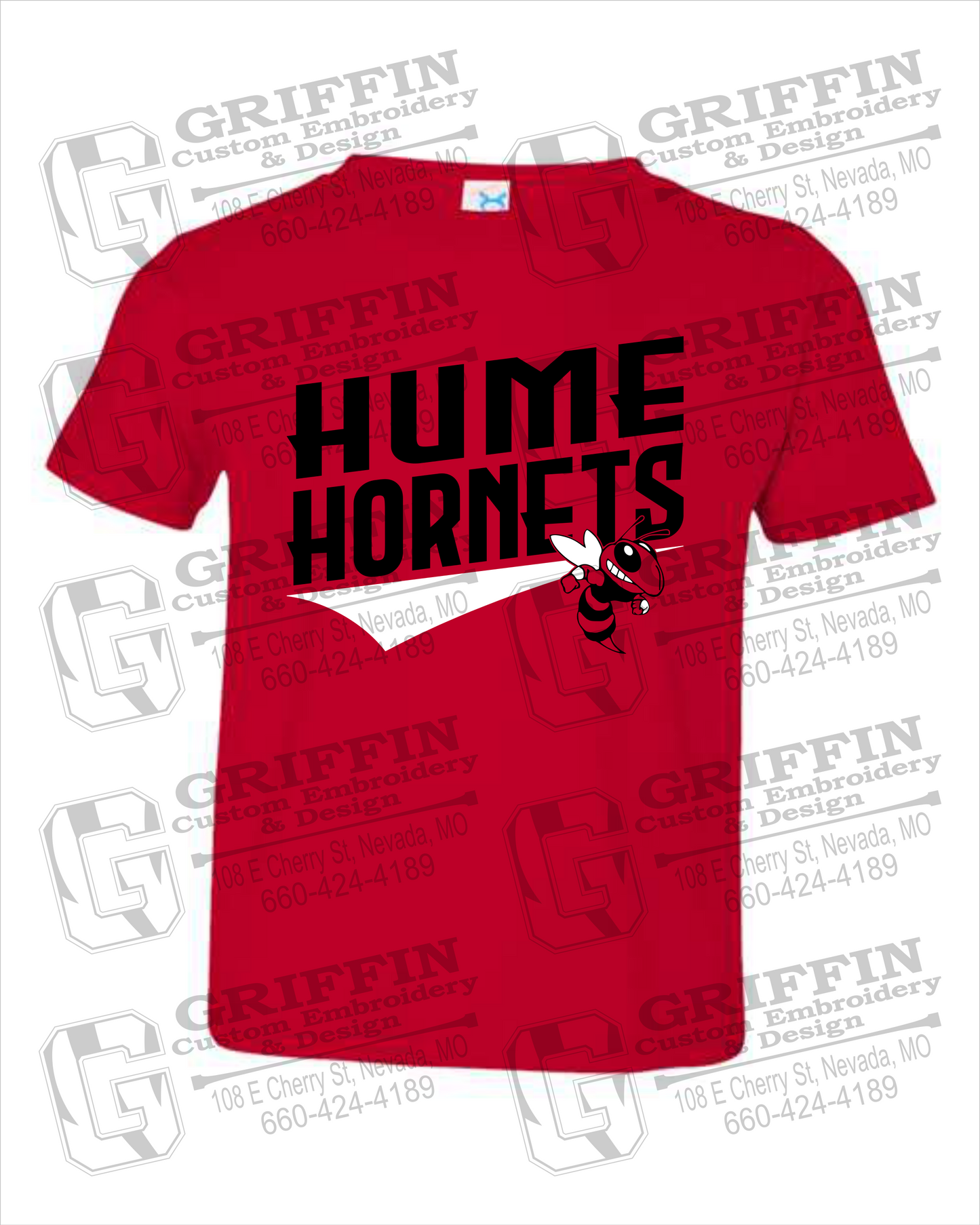 Toddler/Infant Cotton T-Shirt - Hume Hornets 23-A