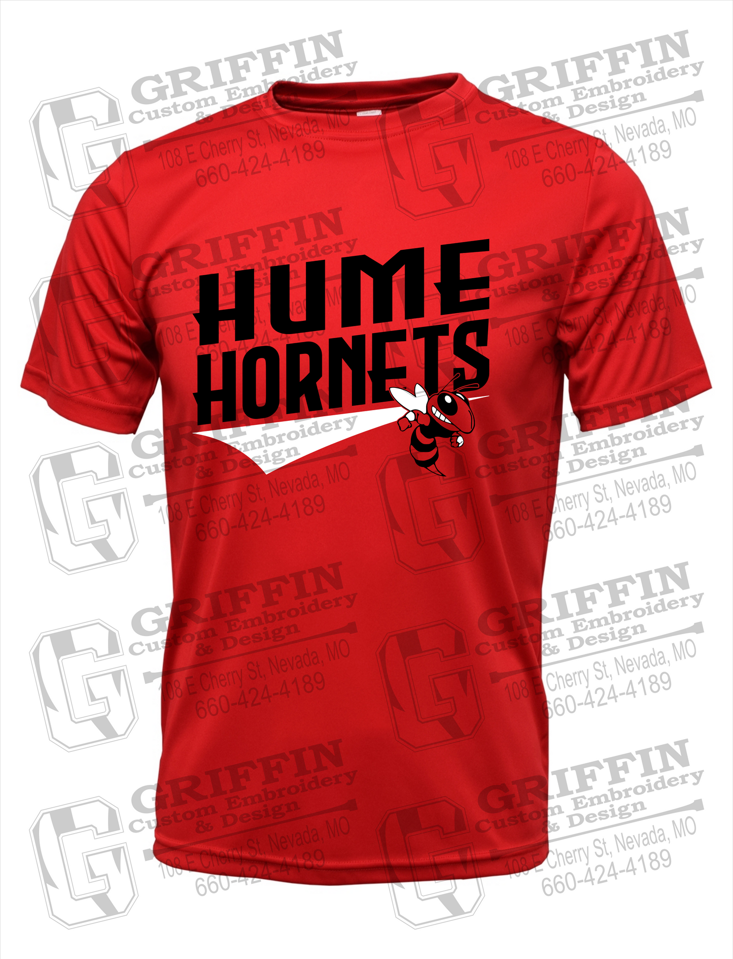 Dry-Fit Short Sleeve T-Shirt - Hume Hornets 23-A