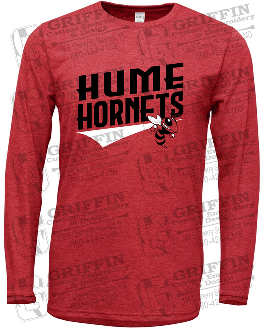 Soft-Tek Long Sleeve T-Shirt - Hume Hornets 23-A