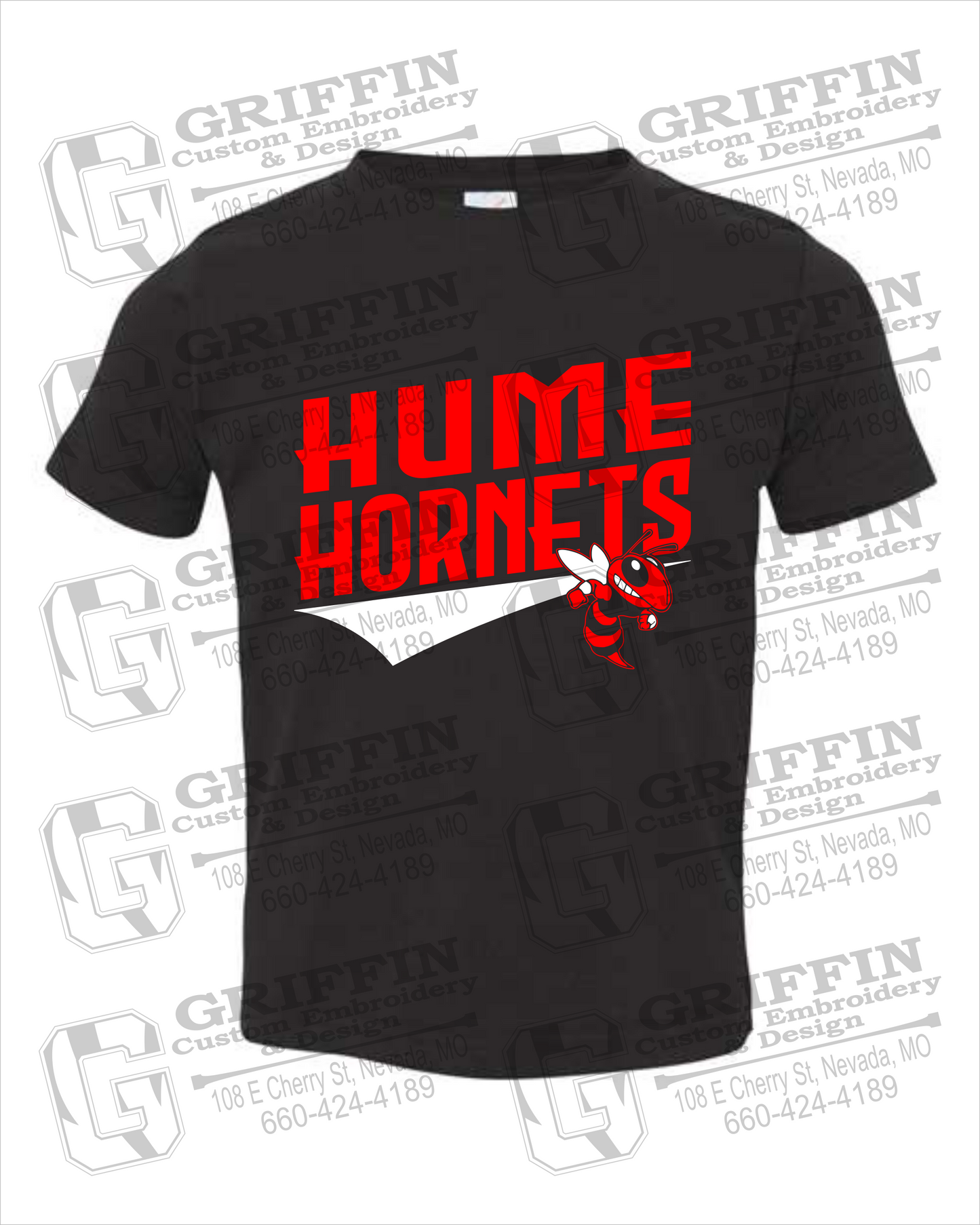 Toddler/Infant Cotton T-Shirt - Hume Hornets 23-A