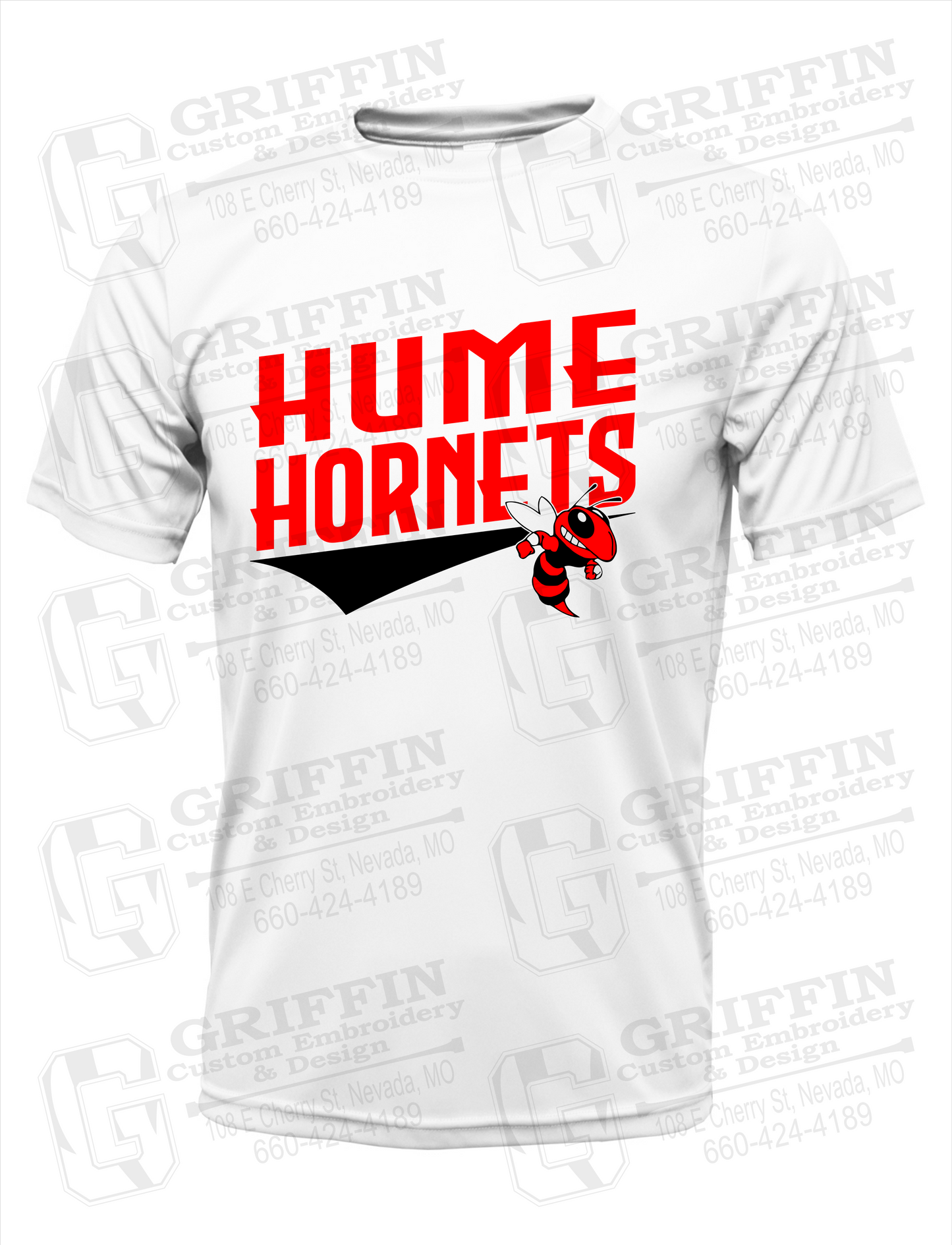 Dry-Fit Short Sleeve T-Shirt - Hume Hornets 23-A