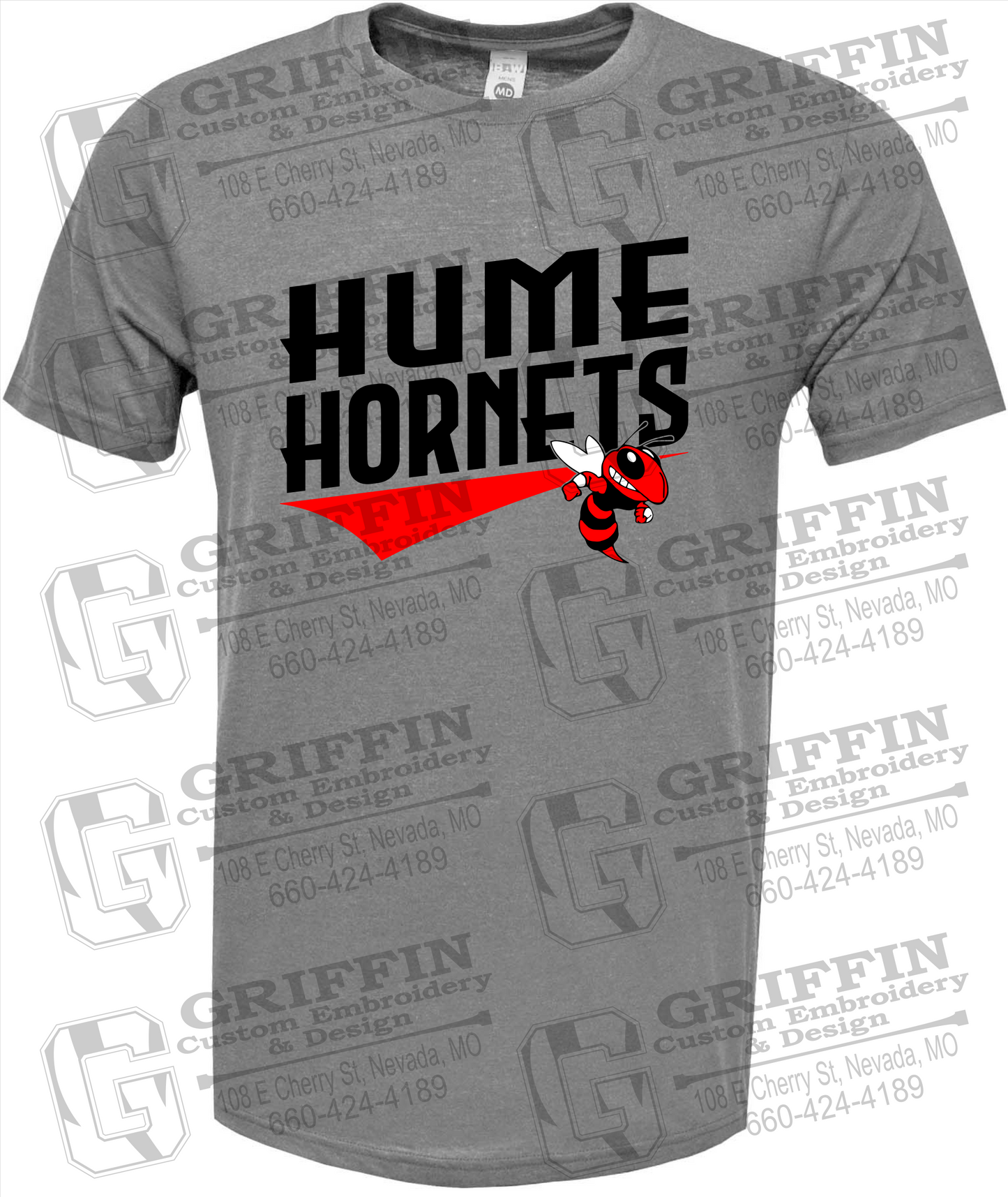 Hume Hornets 23-A Short Sleeve T-Shirt