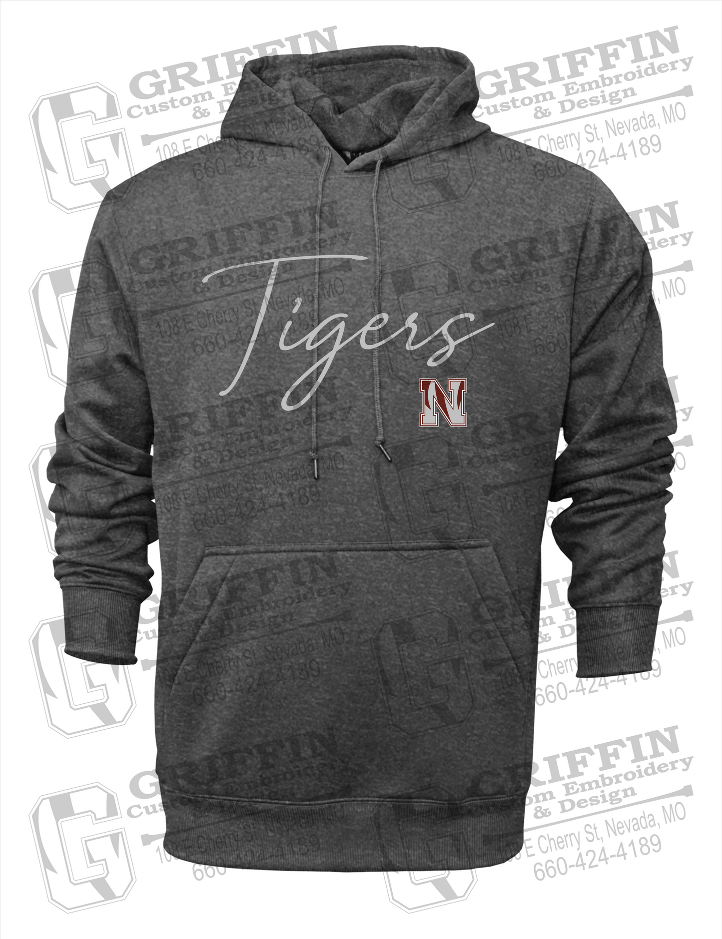 Performance Fleece Hoodie - Nevada Tigers 23-A