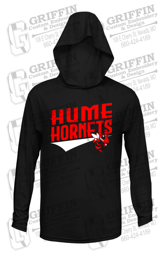 Dry-Fit T-Shirt Hoodie - Hume Hornets 23-A