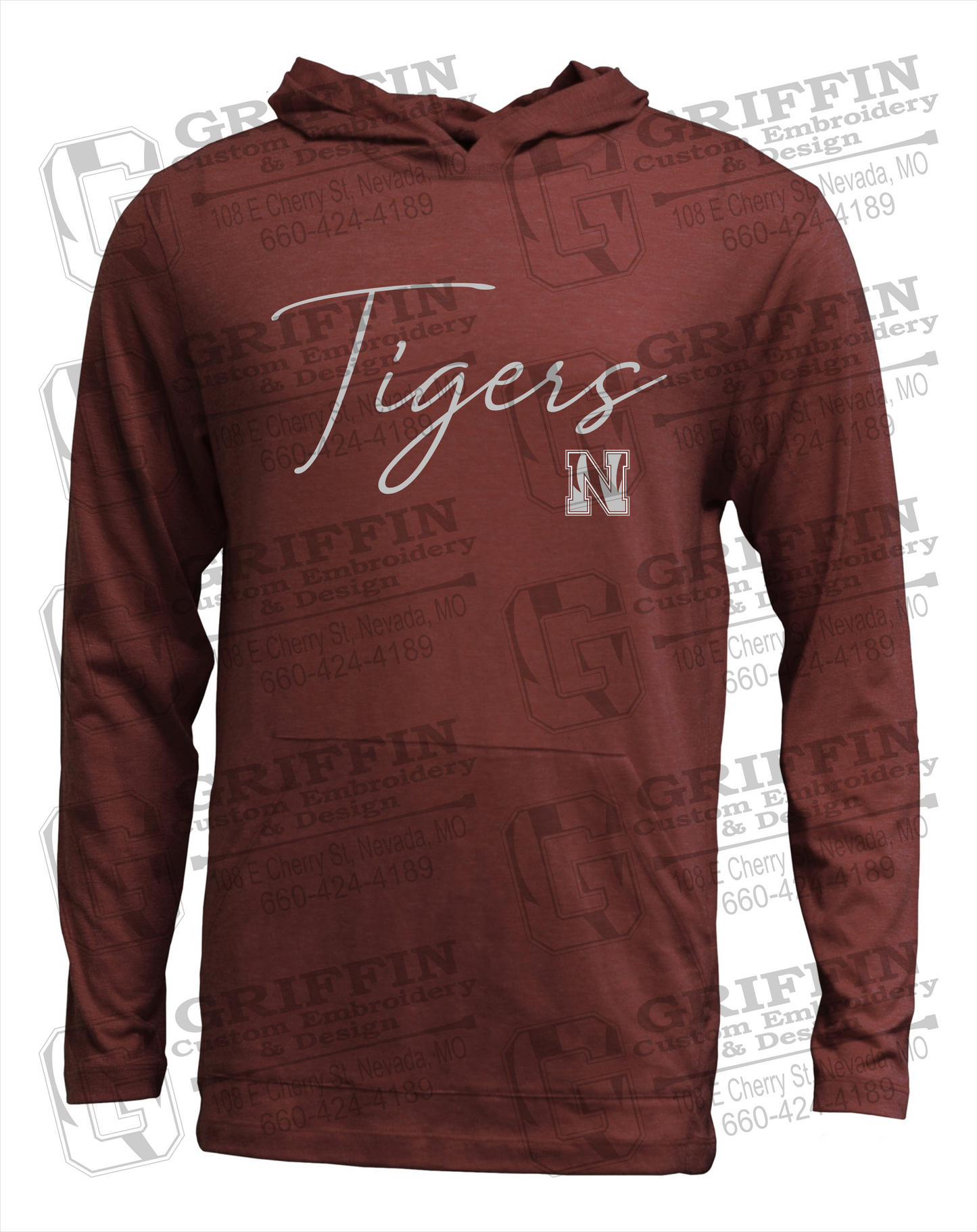 Nevada Tigers 23-A T-Shirt Hoodie