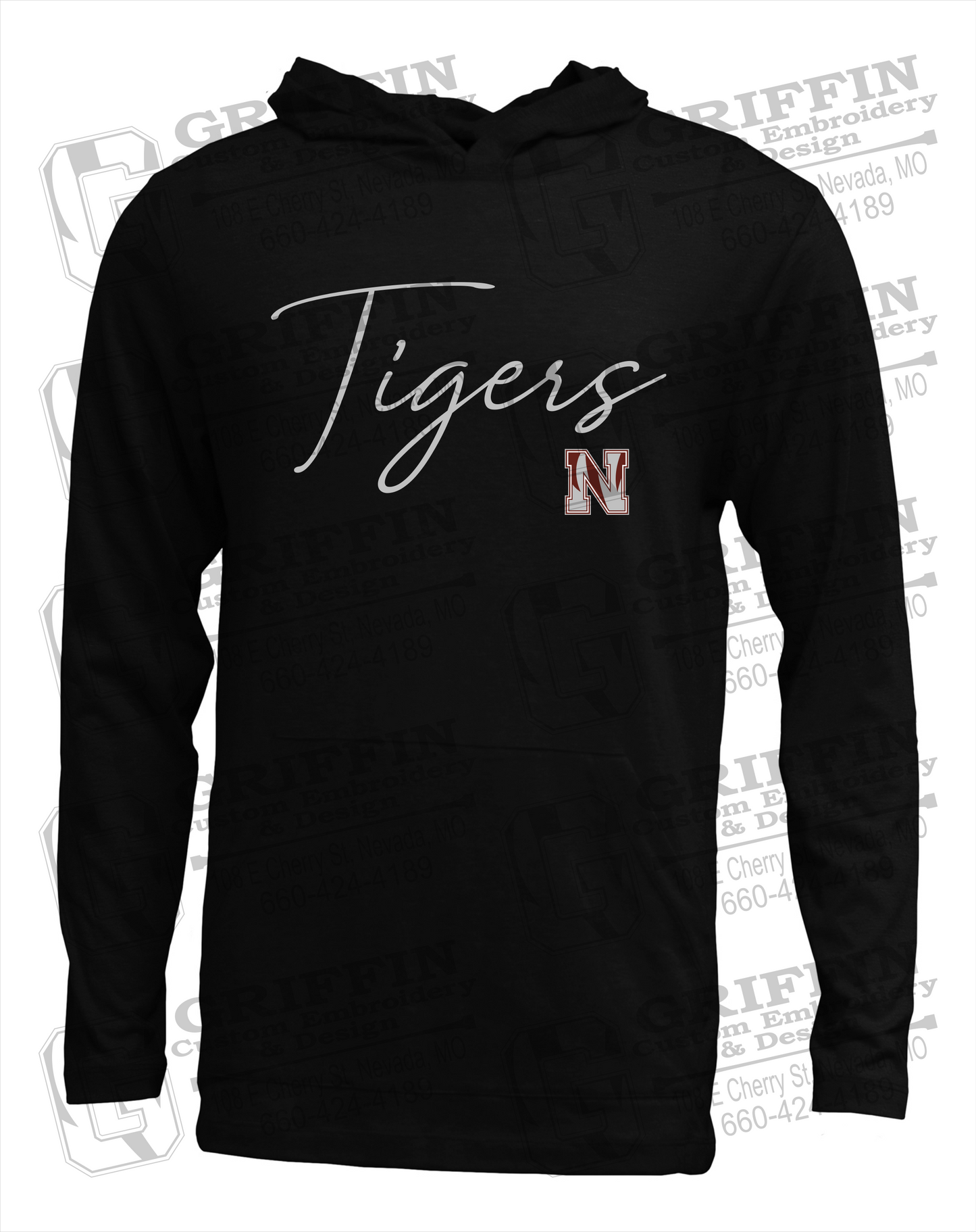 Nevada Tigers 23-A T-Shirt Hoodie