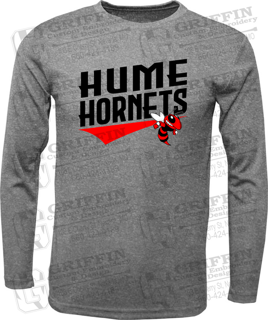 Toddler Dry-Fit Long Sleeve T-Shirt - Hume Hornets 23-A