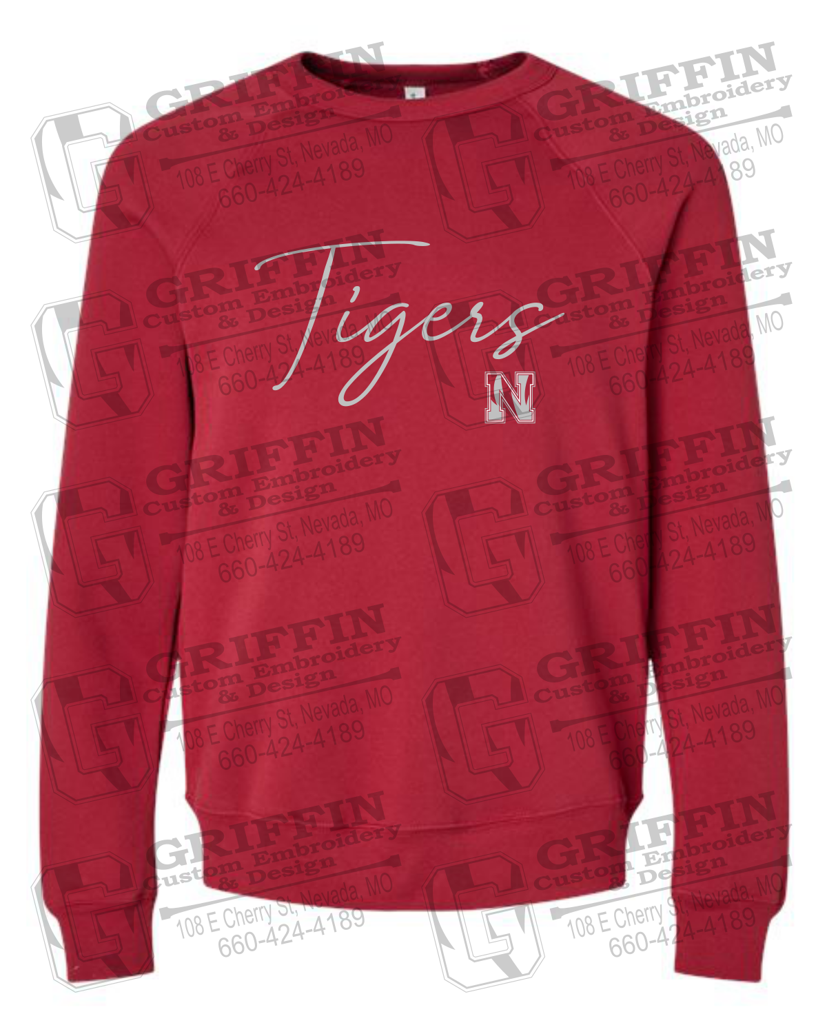 Sponge Fleece Sweatshirt - Nevada Tigers 23-A