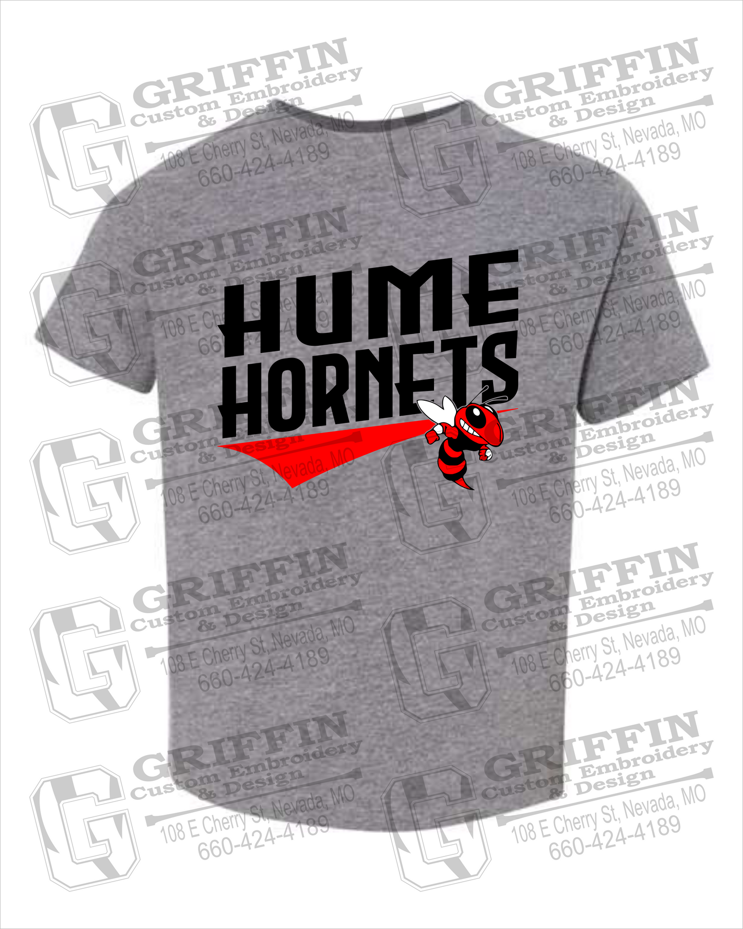 Toddler/Infant Cotton T-Shirt - Hume Hornets 23-A