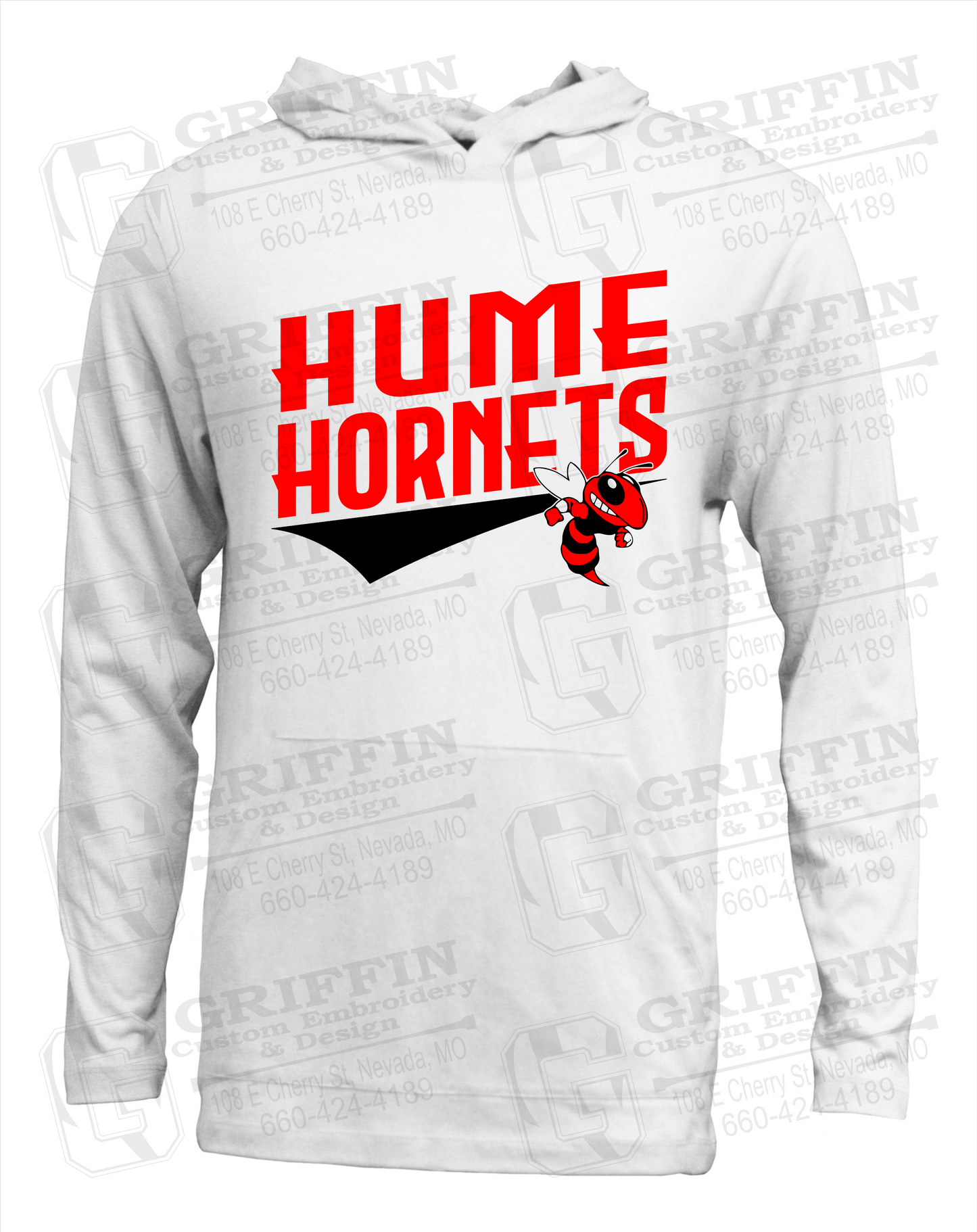 Hume Hornets 23-A T-Shirt Hoodie