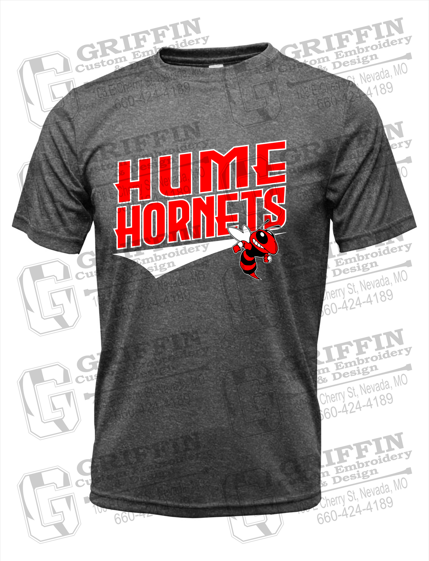 Dry-Fit Short Sleeve T-Shirt - Hume Hornets 23-A