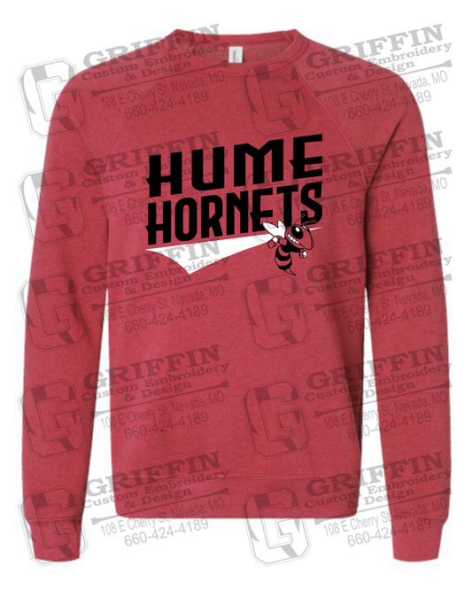 Sponge Fleece Sweatshirt - Hume Hornets 23-A