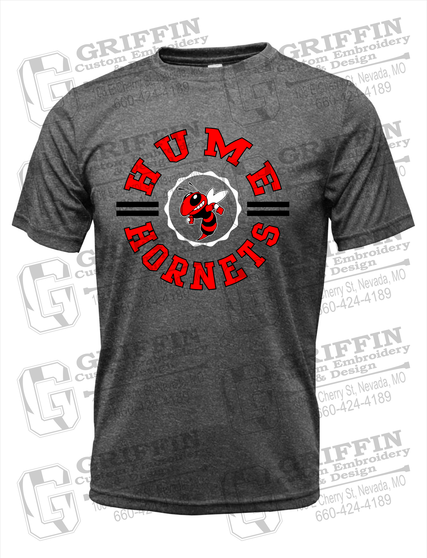 Dry-Fit Short Sleeve T-Shirt - Hume Hornets 23-B