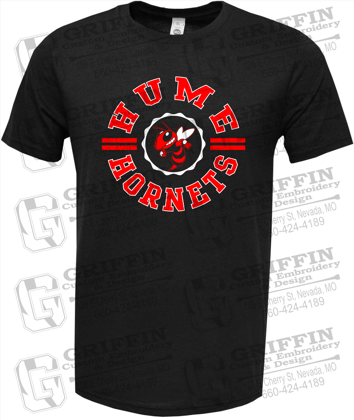 Hume Hornets 23-B Short Sleeve T-Shirt