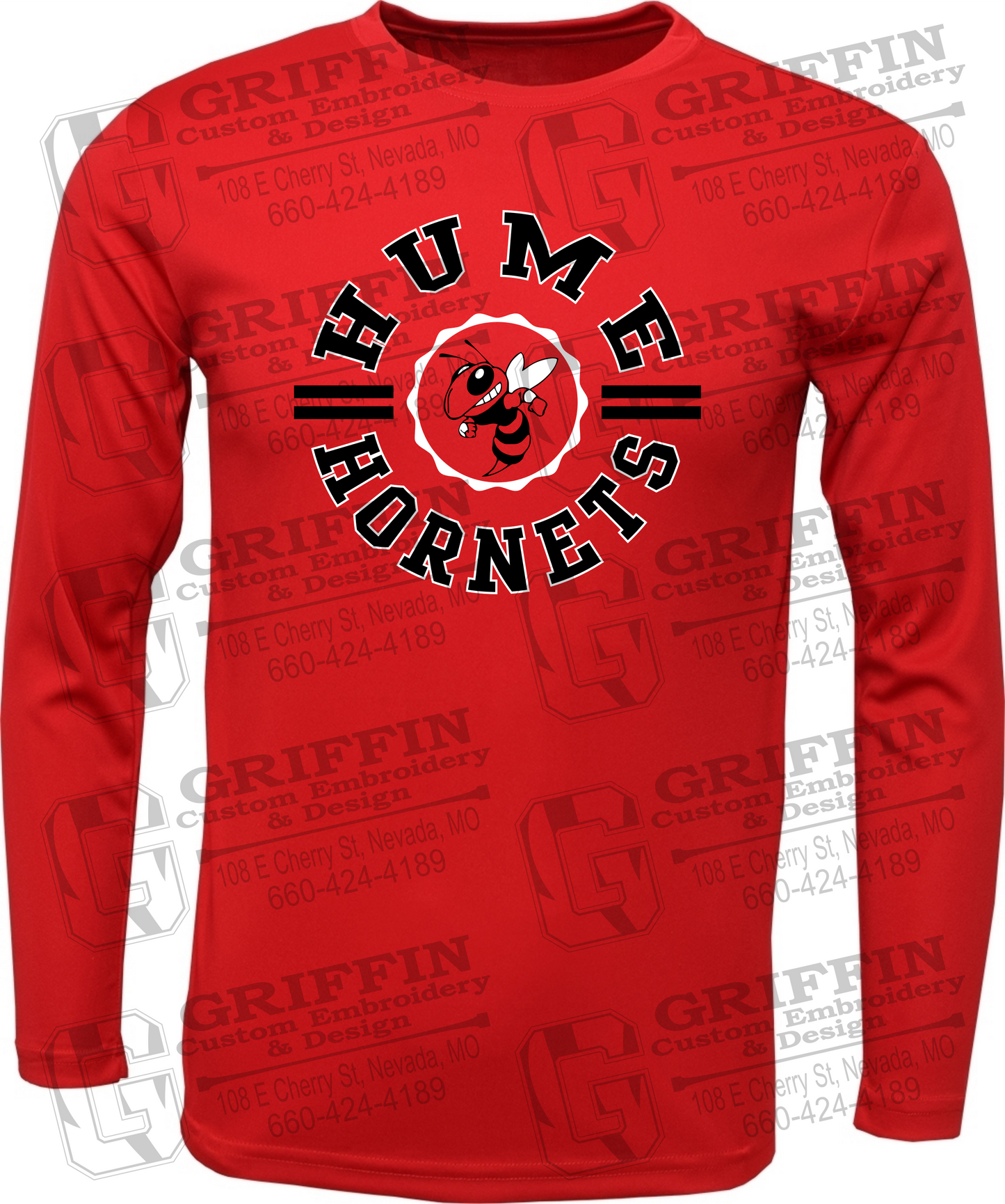 Dry-Fit Long Sleeve T-Shirt - Hume Hornets 23-B