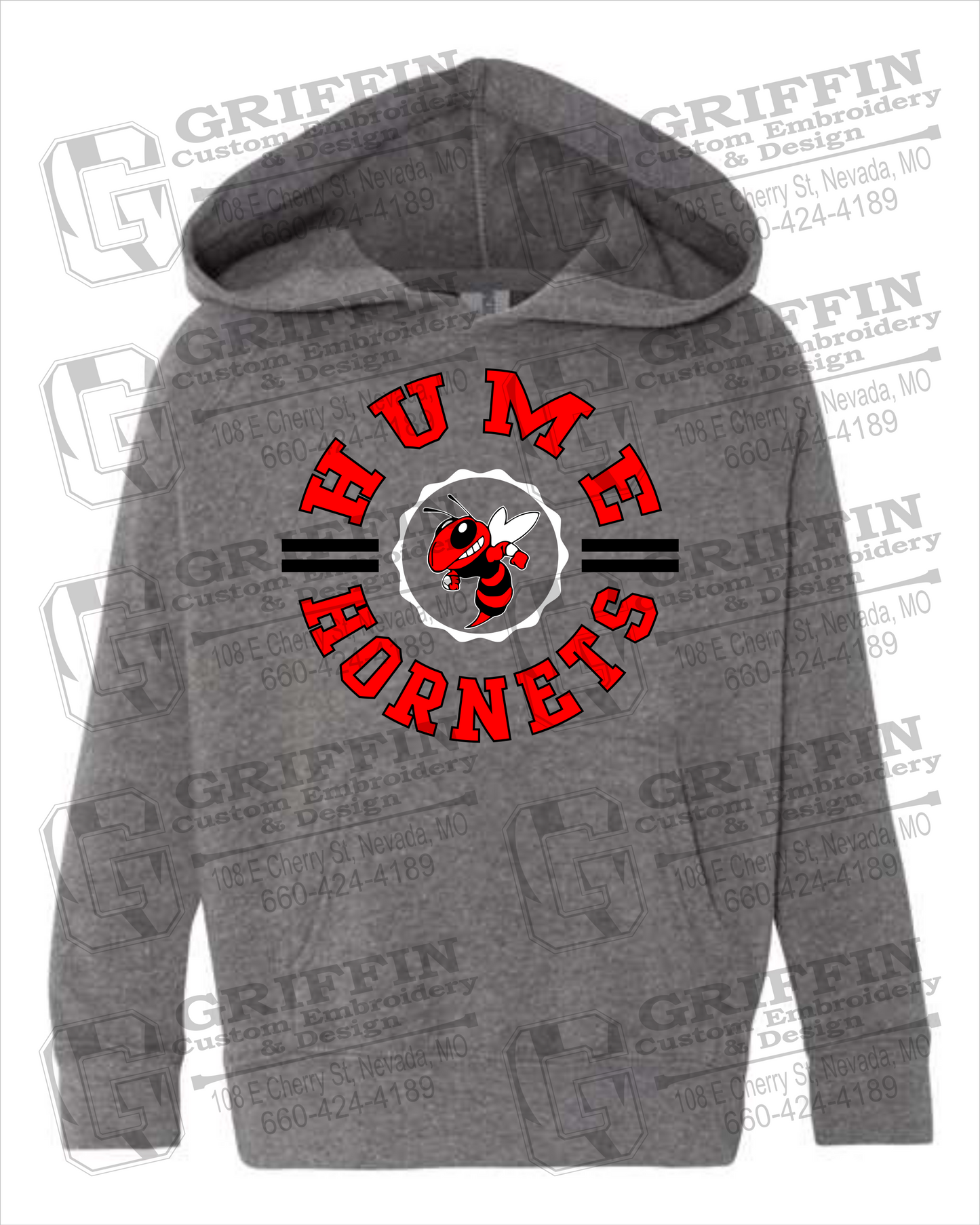 Toddler Hoodie - Hume Hornets 23-B