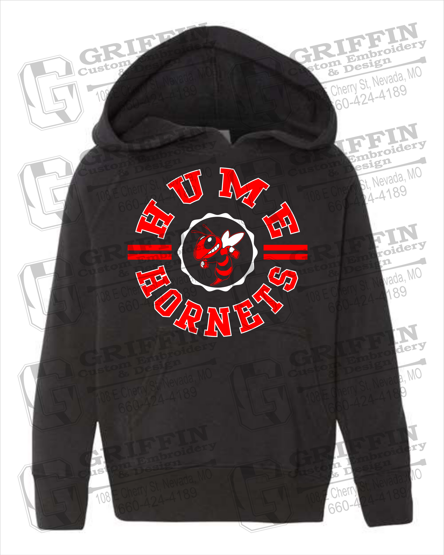 Toddler Hoodie - Hume Hornets 23-B