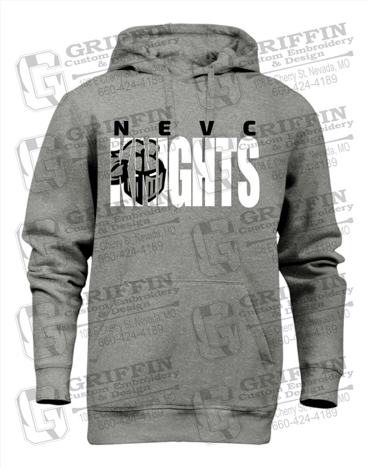 Heavyweight Fleece Hoodie - NEVC Knights 23-B