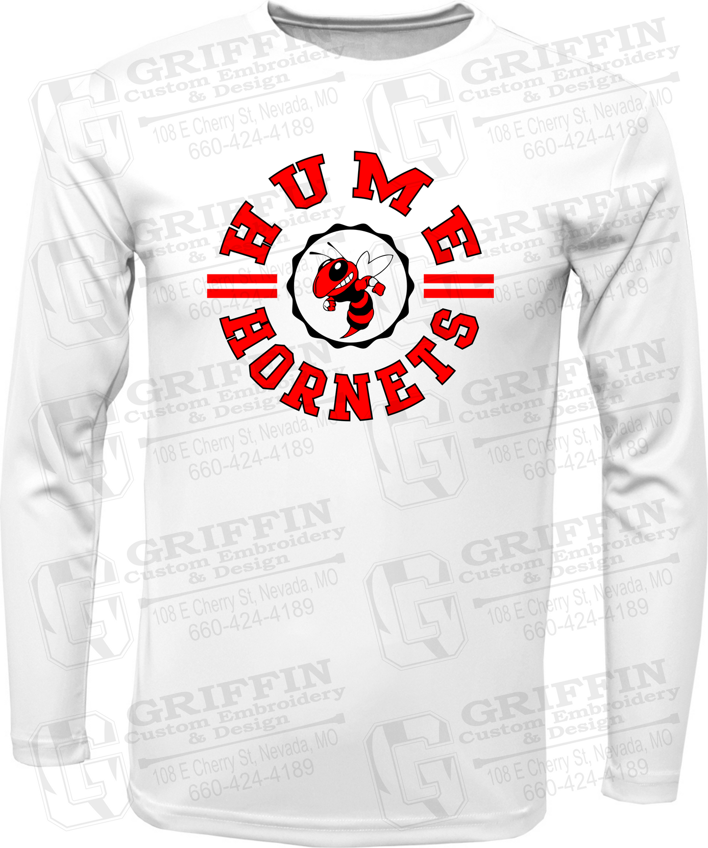 Dry-Fit Long Sleeve T-Shirt - Hume Hornets 23-B