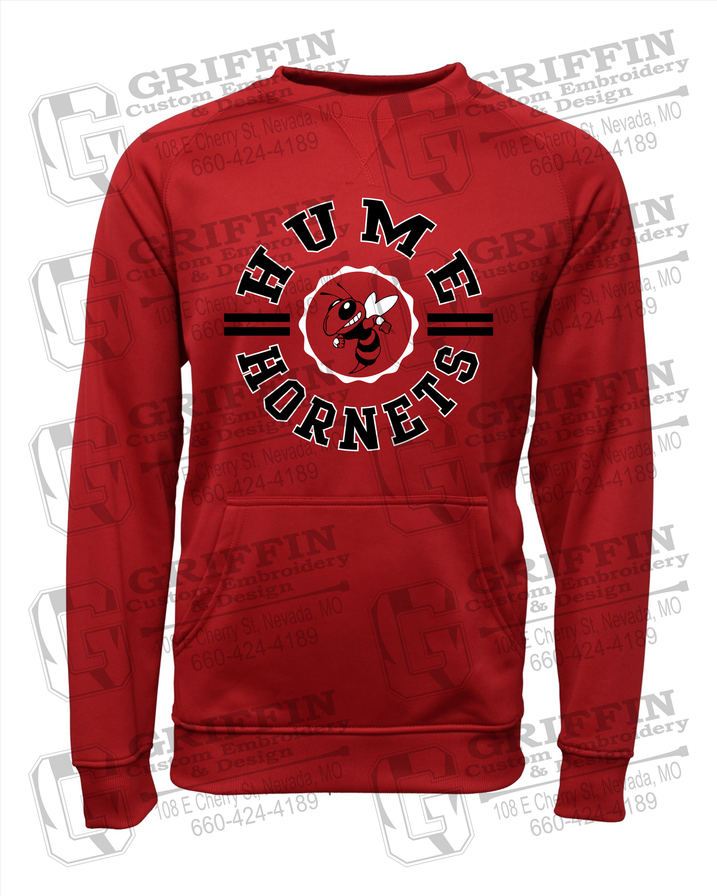 Hume Hornets 23-B Youth Sweatshirt