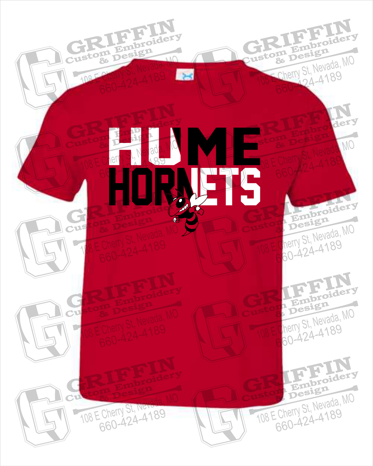 Toddler/Infant Cotton T-Shirt - Hume Hornets 23-C