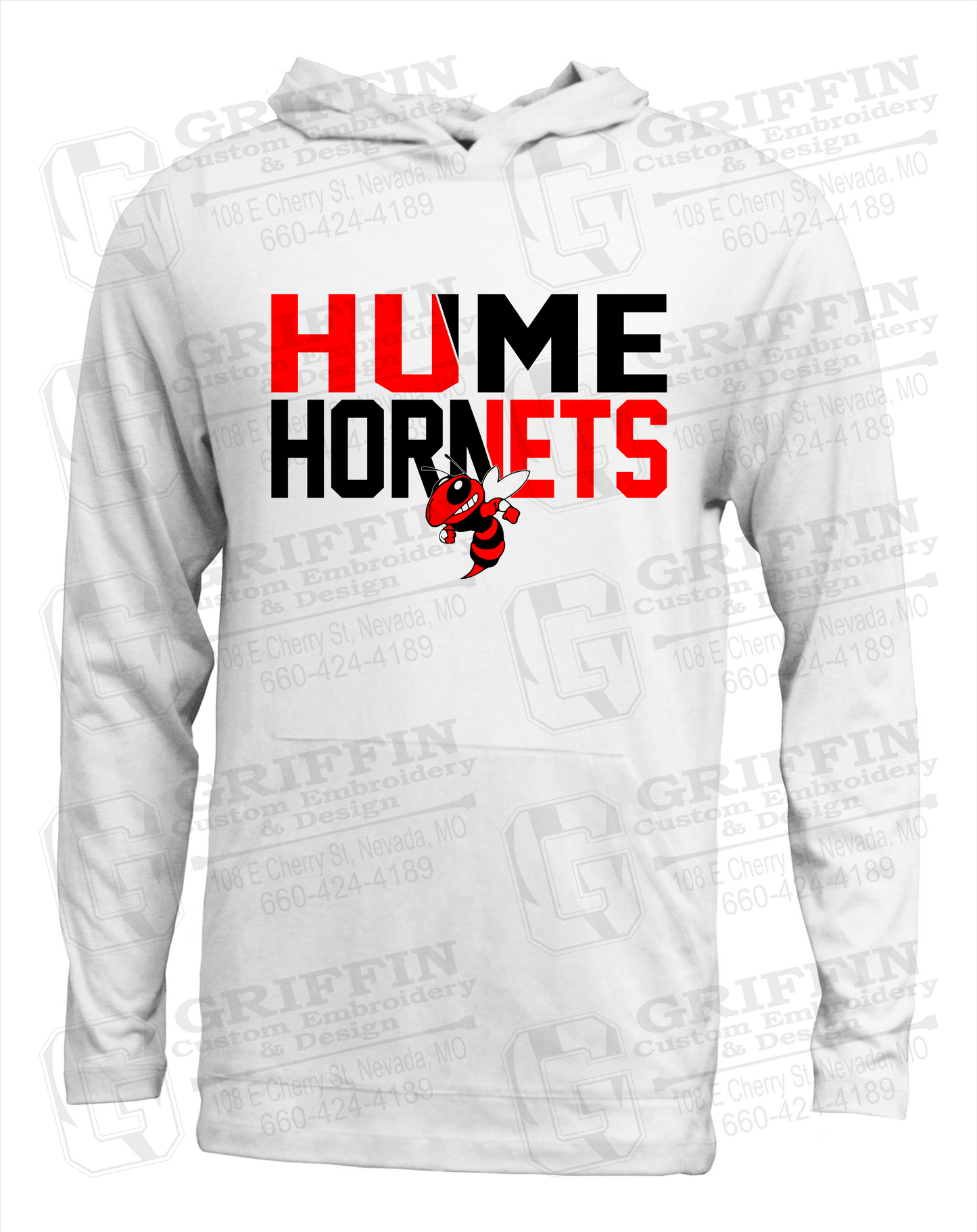 Hume Hornets 23-C T-Shirt Hoodie