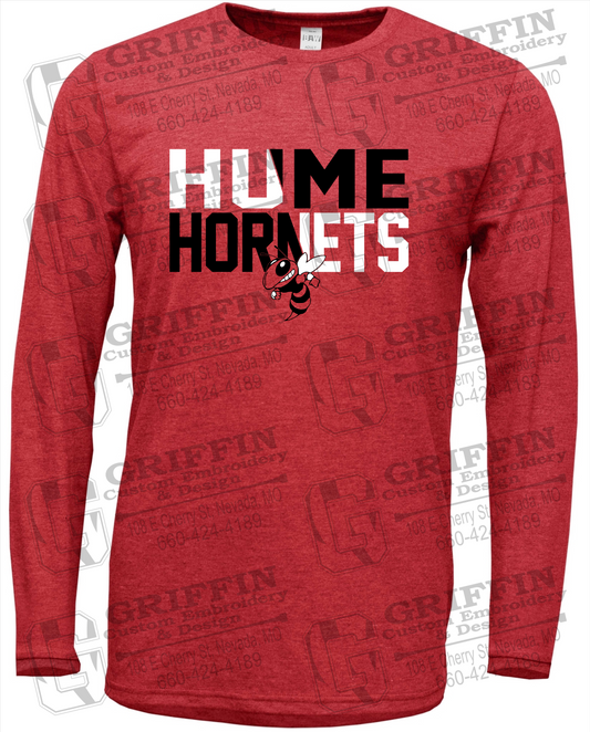 Soft-Tek Long Sleeve T-Shirt - Hume Hornets 23-C