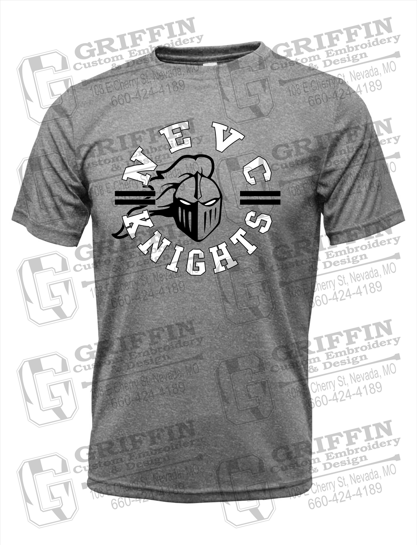 NEVC Knights 23-C Youth Dry-Fit T-Shirt