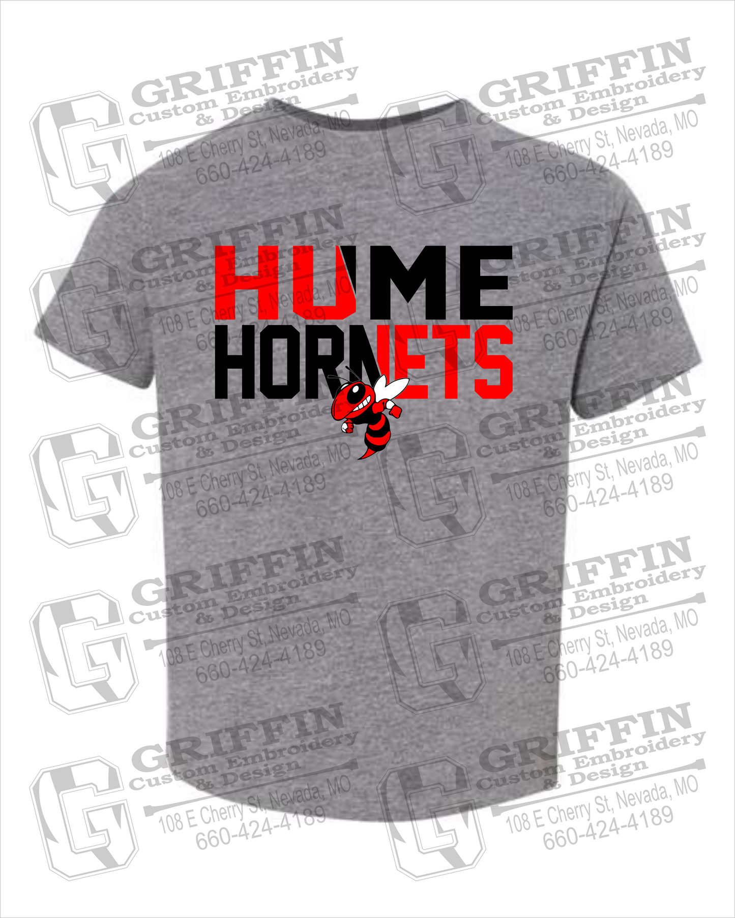 Toddler/Infant Cotton T-Shirt - Hume Hornets 23-C