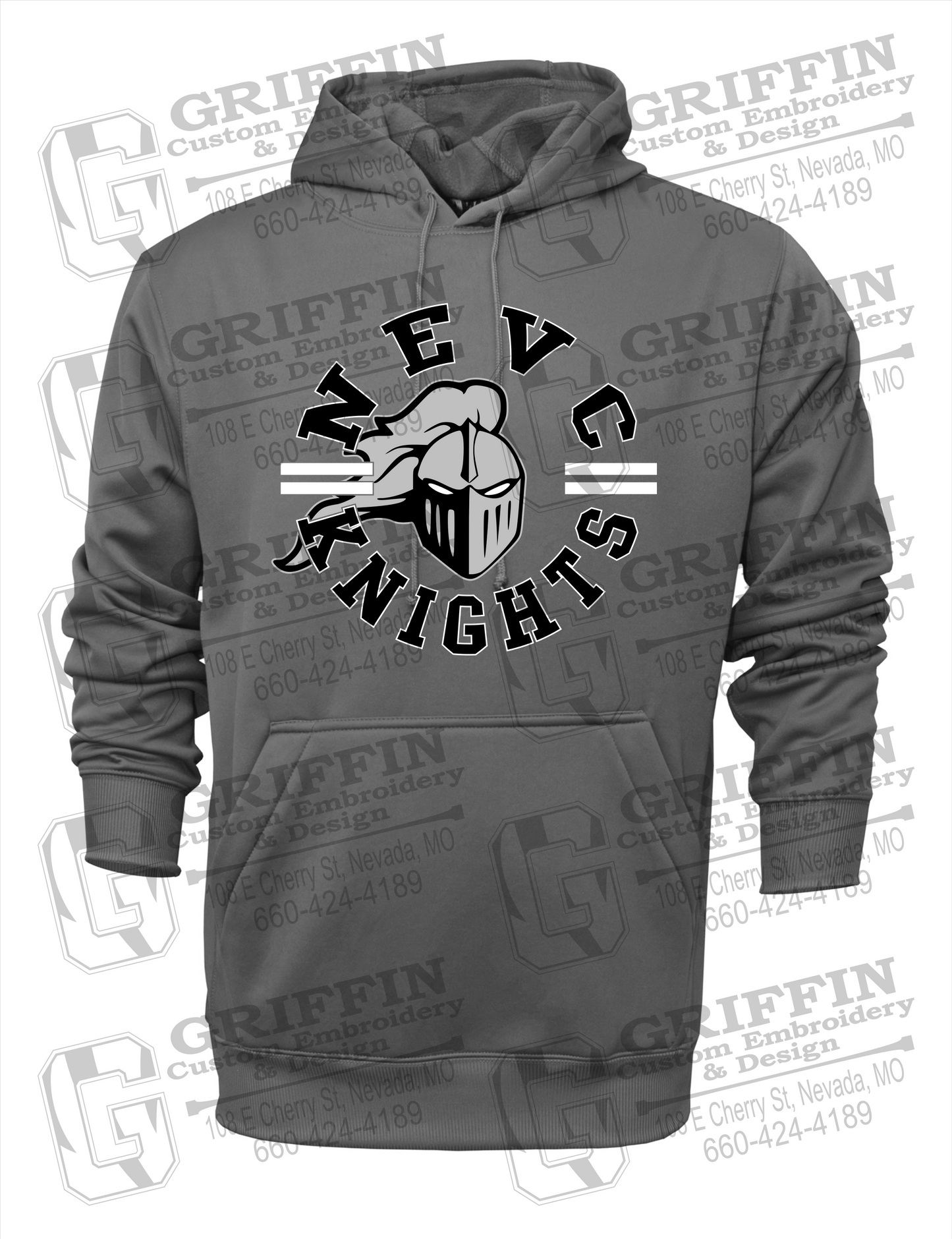 NEVC Knights 23-C Youth Hoodie