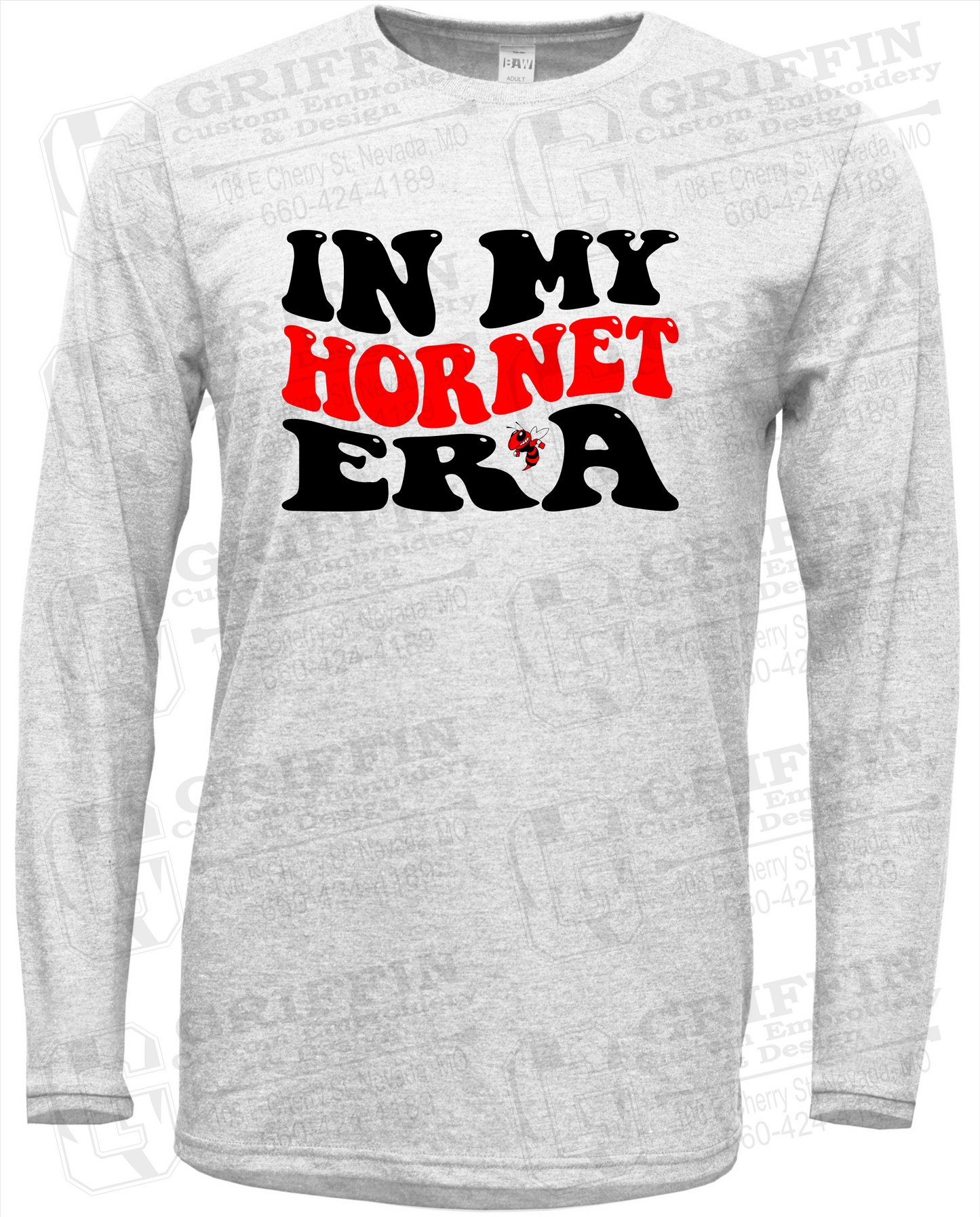 Soft-Tek Long Sleeve T-Shirt - Hume Hornets 23-D