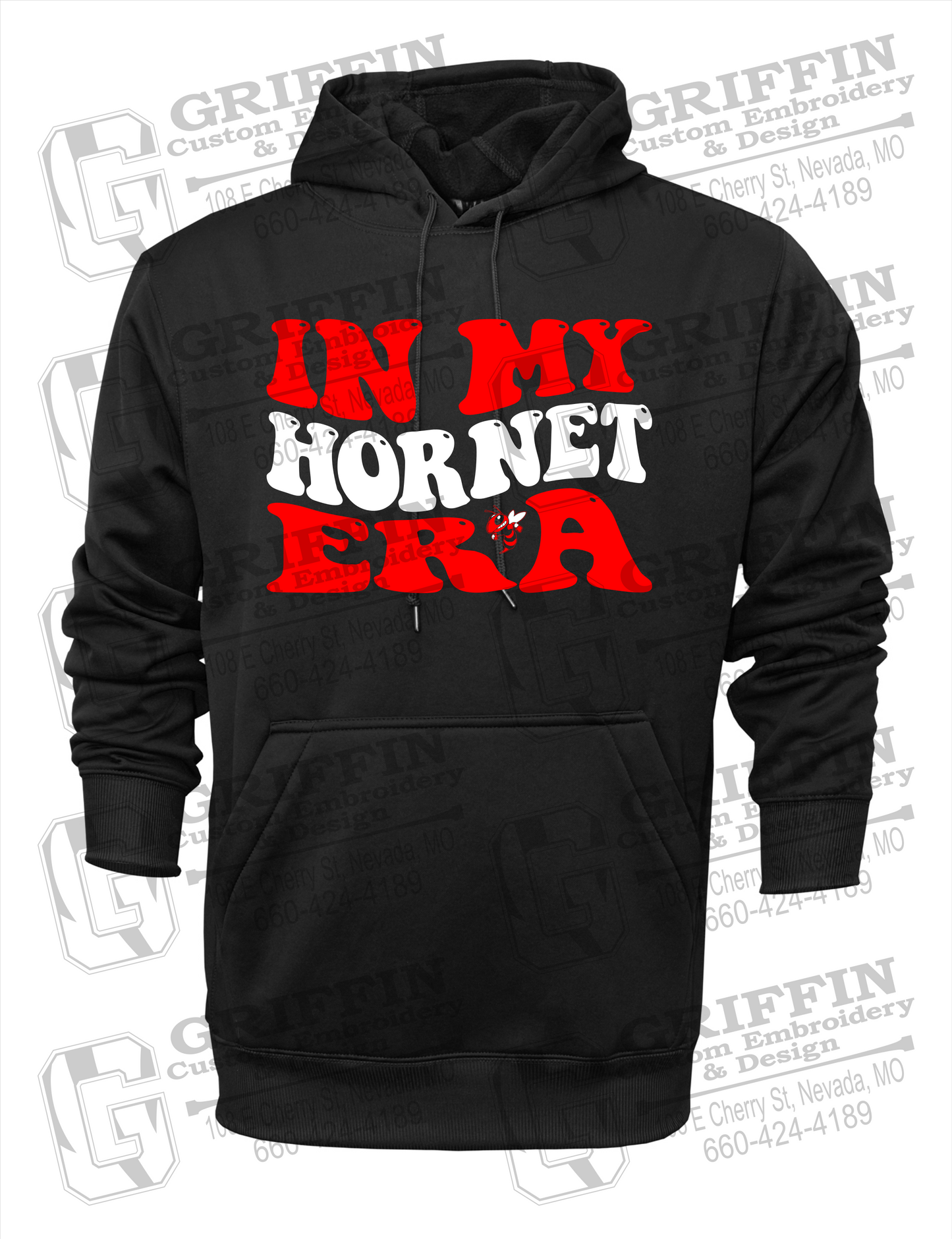 Performance Fleece Hoodie - Hume Hornets 23-D