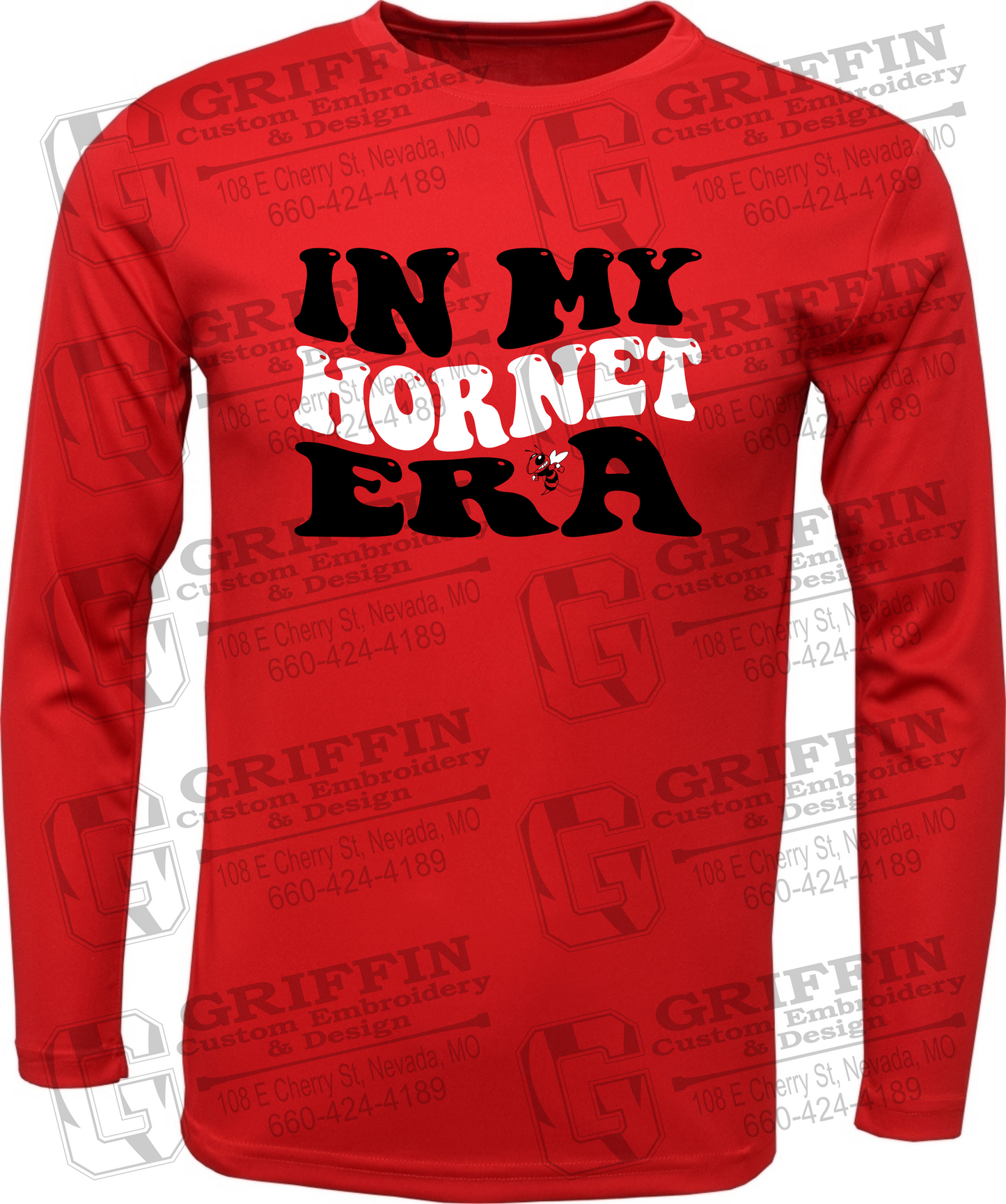 Dry-Fit Long Sleeve T-Shirt - Hume Hornets 23-D