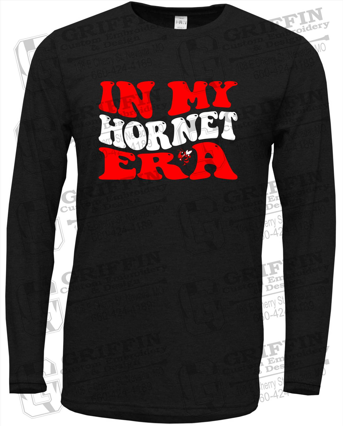 Soft-Tek Long Sleeve T-Shirt - Hume Hornets 23-D