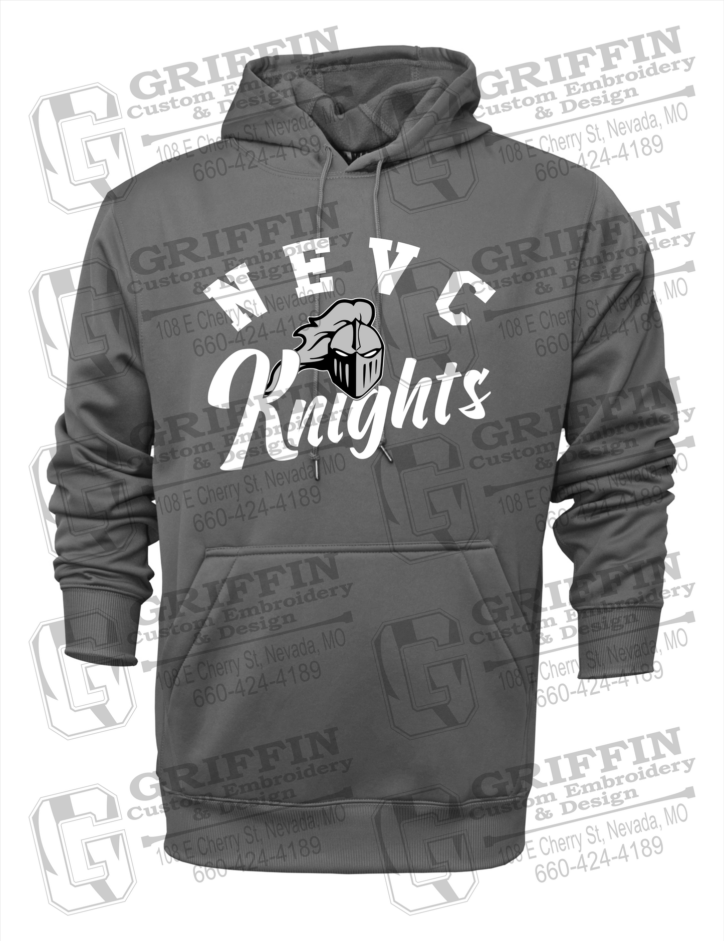 NEVC Knights 23-D Hoodie