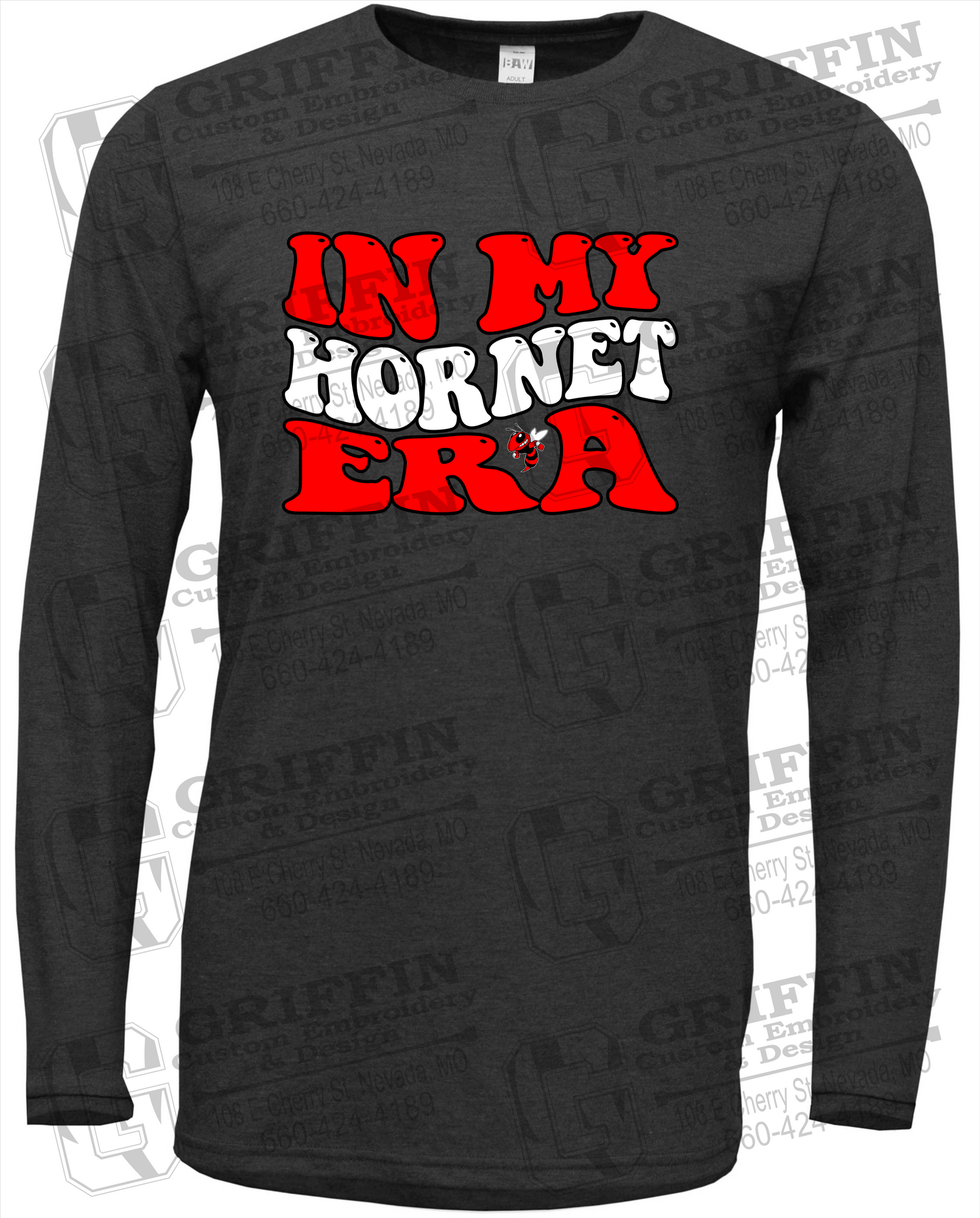 Soft-Tek Long Sleeve T-Shirt - Hume Hornets 23-D