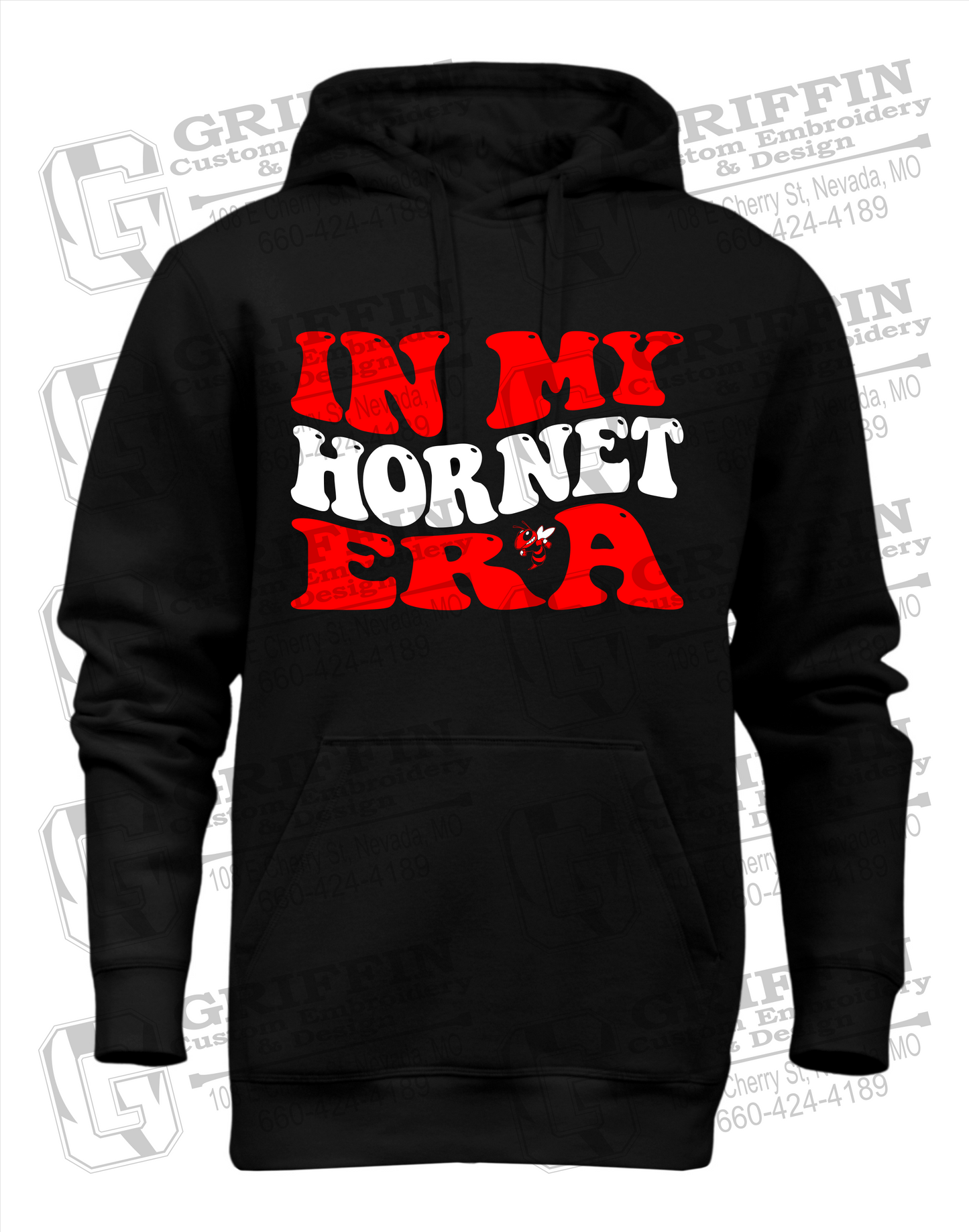 Heavyweight Fleece Hoodie - Hume Hornets 23-D