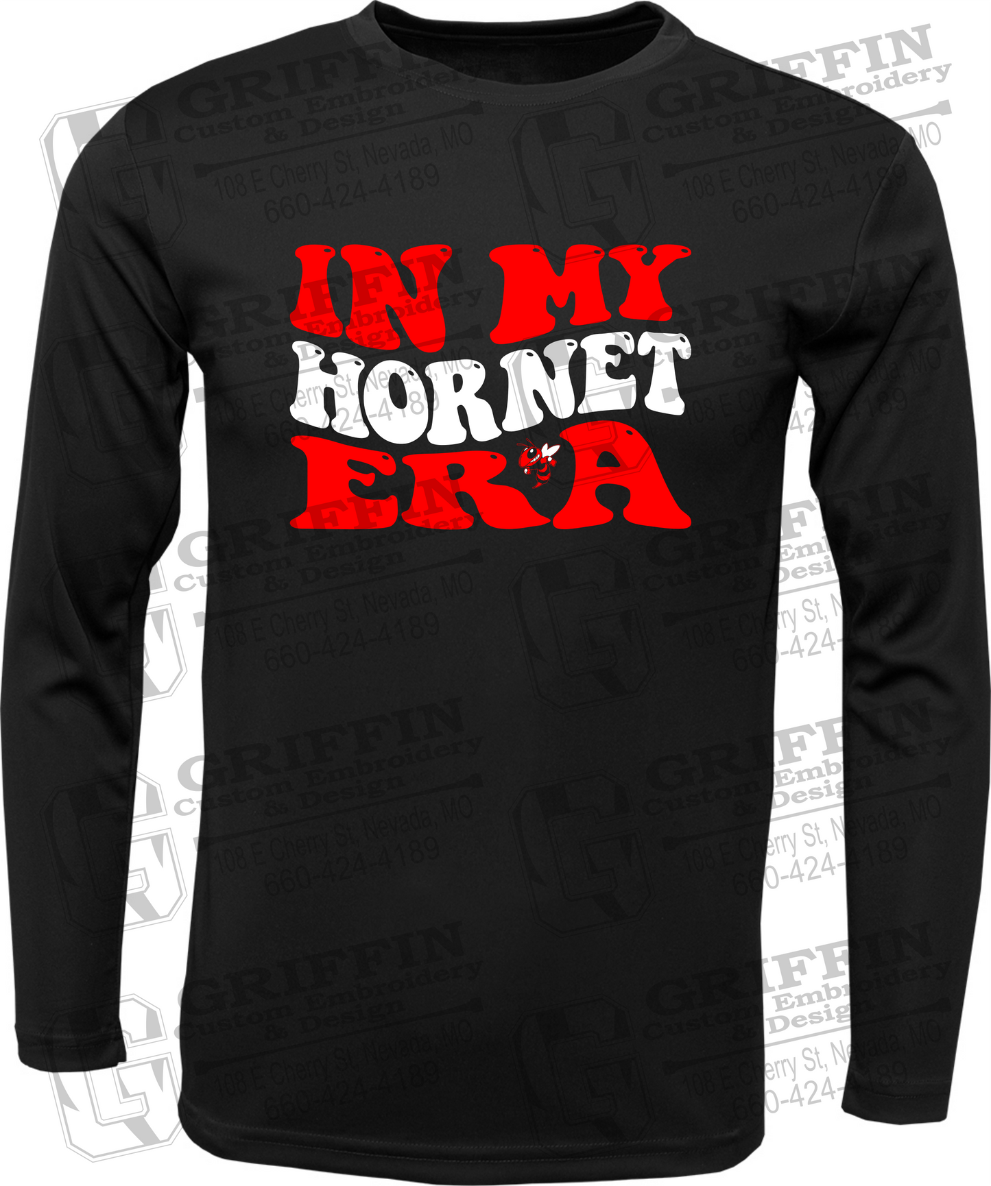 Toddler Dry-Fit Long Sleeve T-Shirt - Hume Hornets 23-D