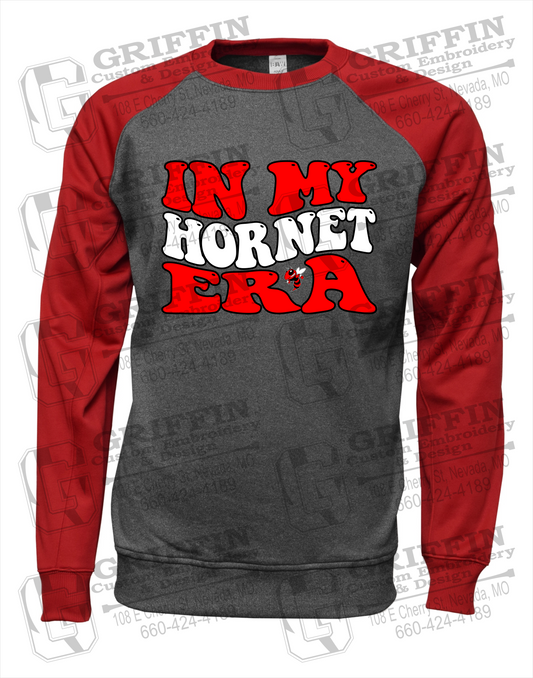Hume Hornets 23-D Youth Raglan Sweatshirt