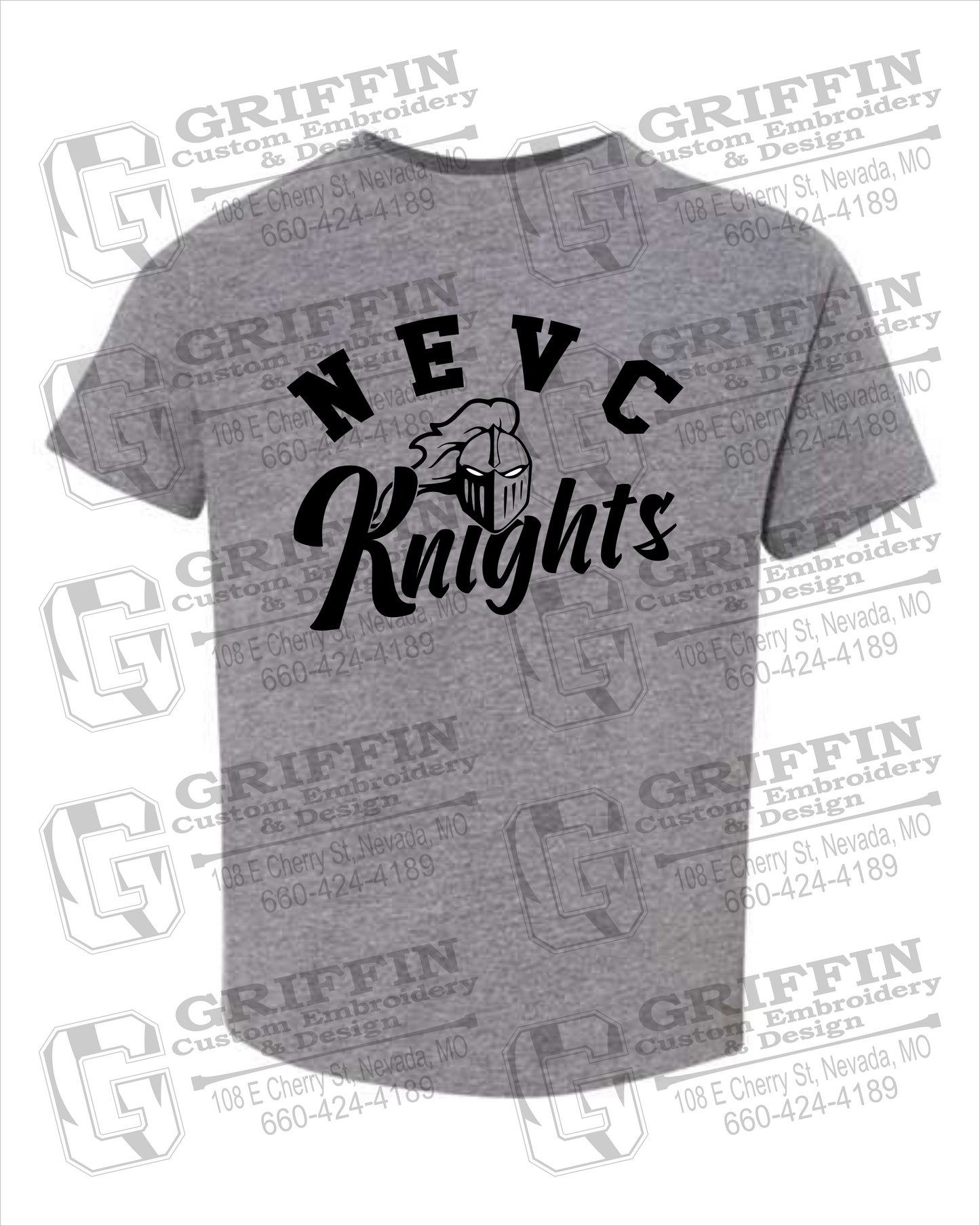 NEVC Knights 23-D Toddler/Infant T-Shirt