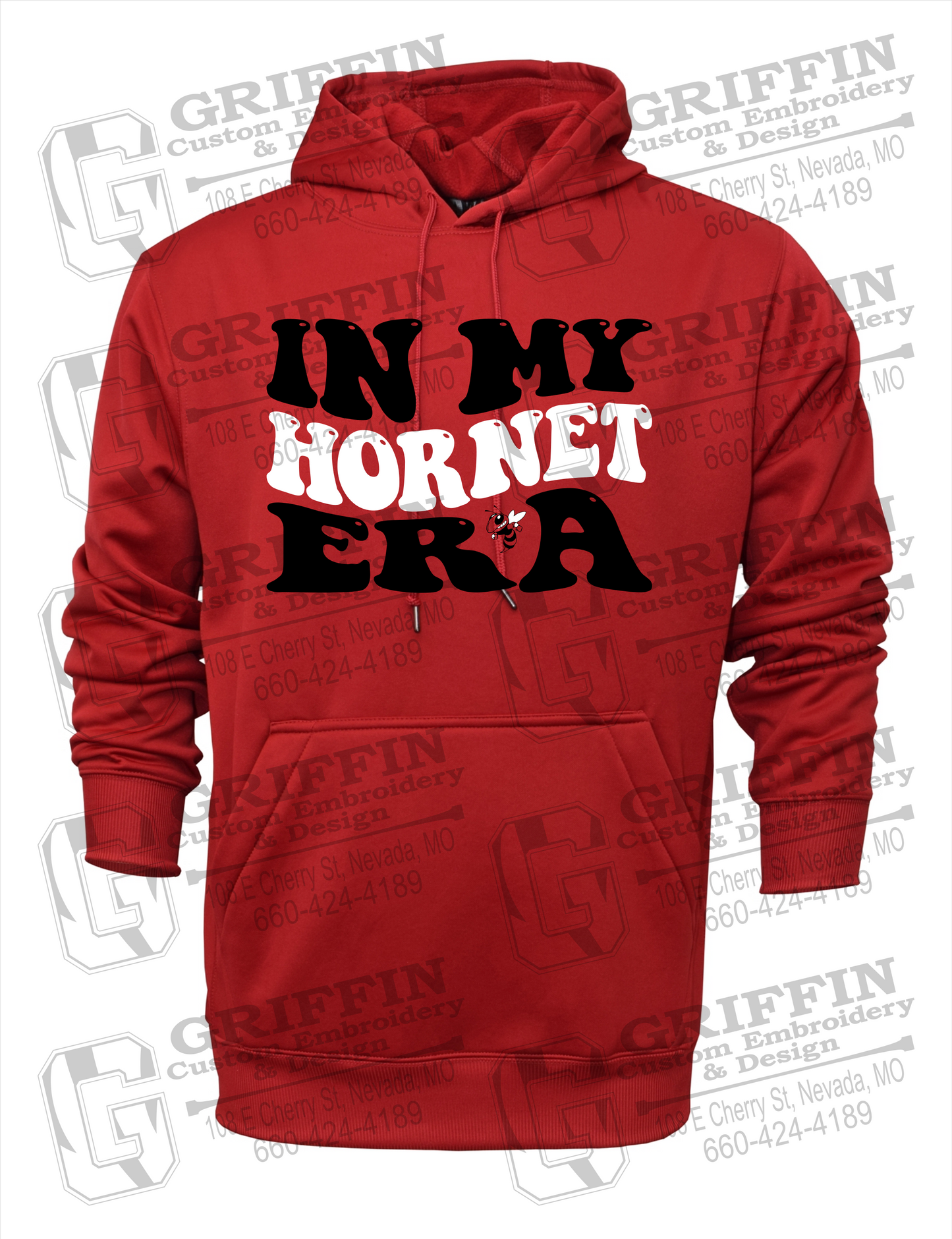 Performance Fleece Hoodie - Hume Hornets 23-D