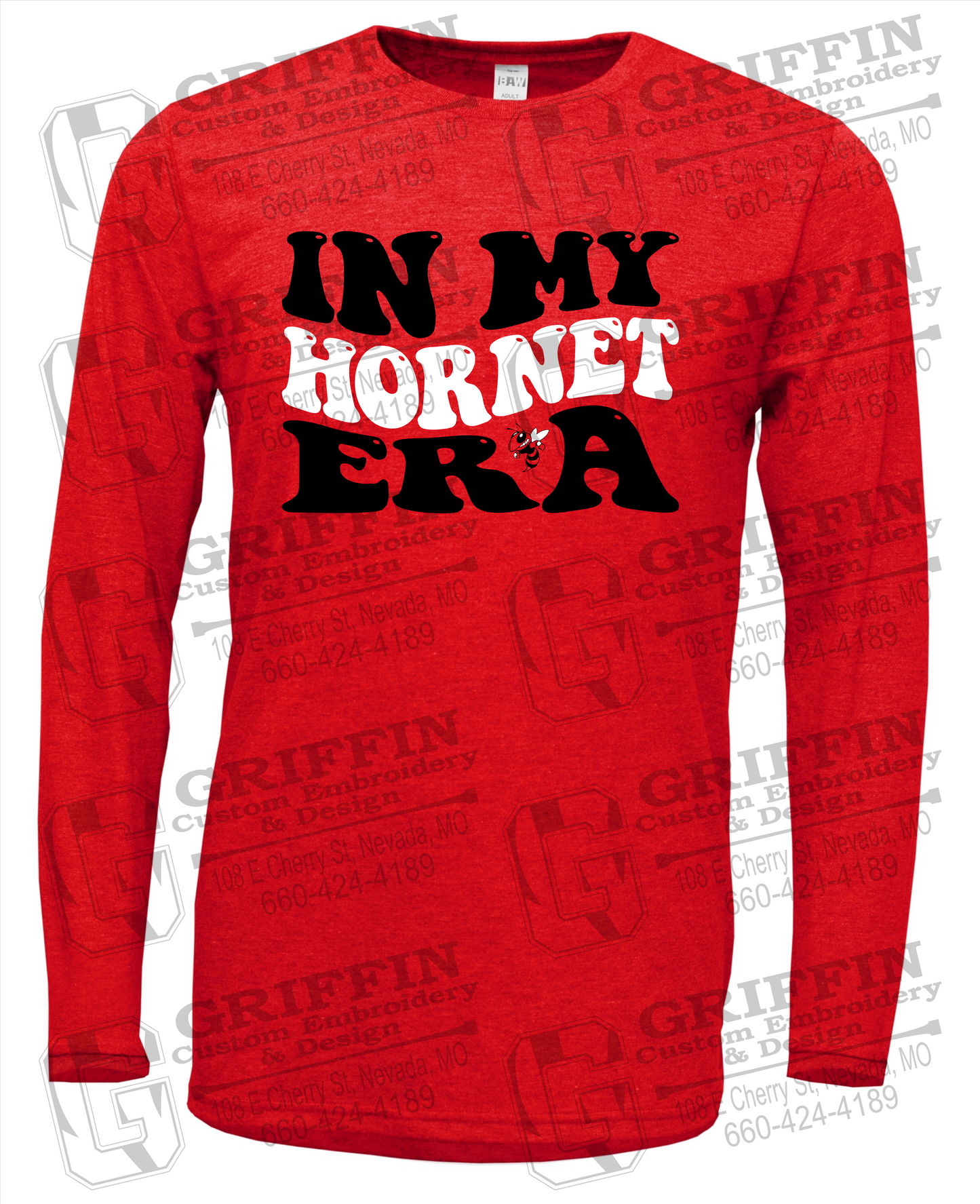 Soft-Tek Long Sleeve T-Shirt - Hume Hornets 23-D