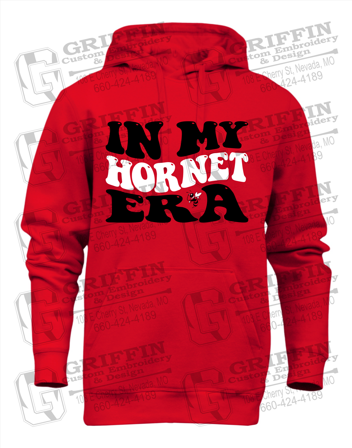 Heavyweight Fleece Hoodie - Hume Hornets 23-D