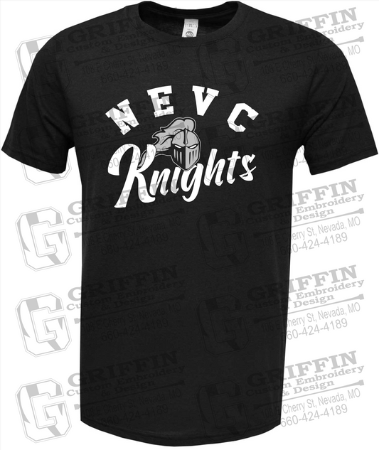 Soft-Tek Short Sleeve T-Shirt - NEVC Knights 23-D