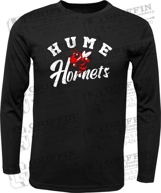 Toddler Dry-Fit Long Sleeve T-Shirt - Hume Hornets 23-E